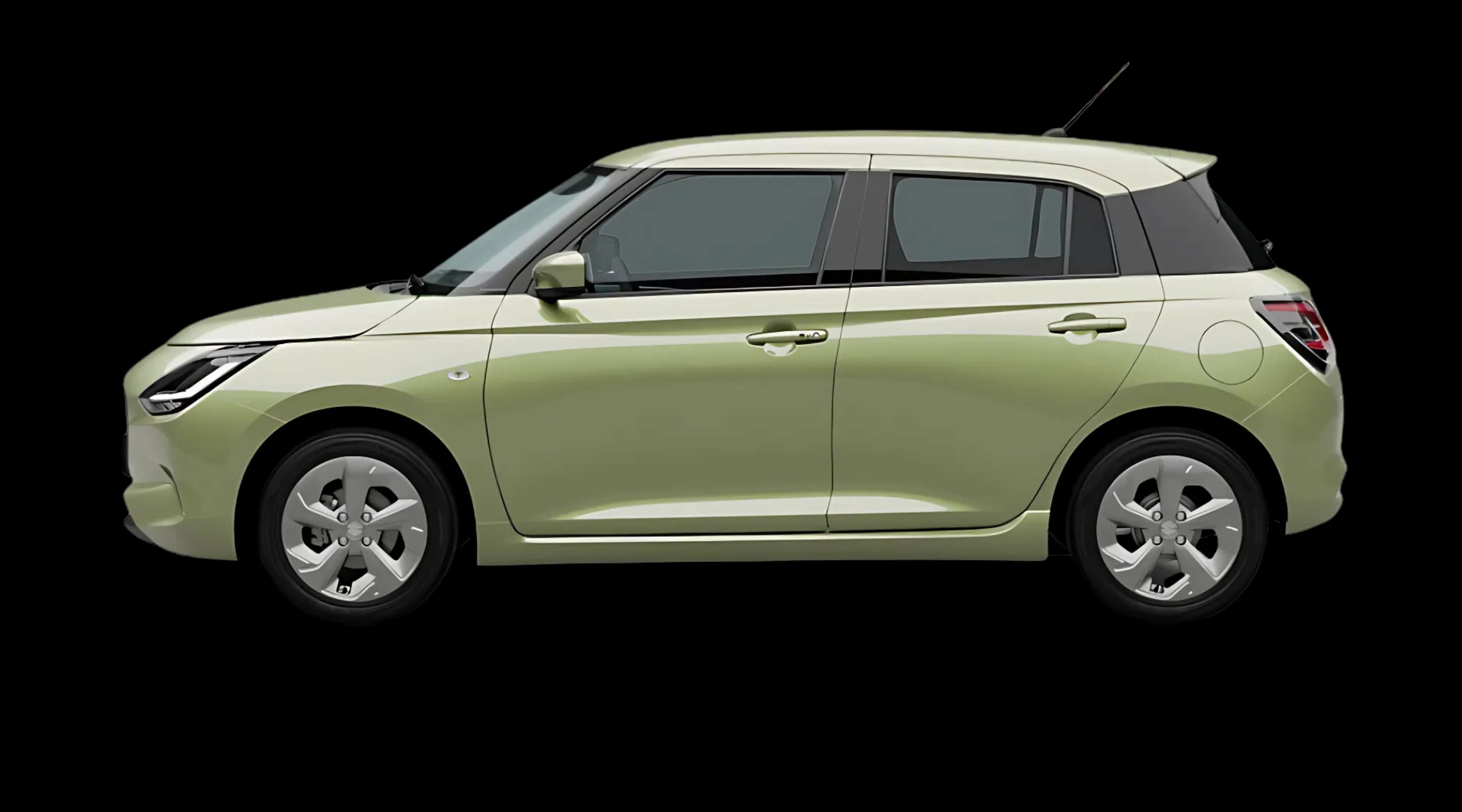 Seitenansicht eines Suzuki Swift