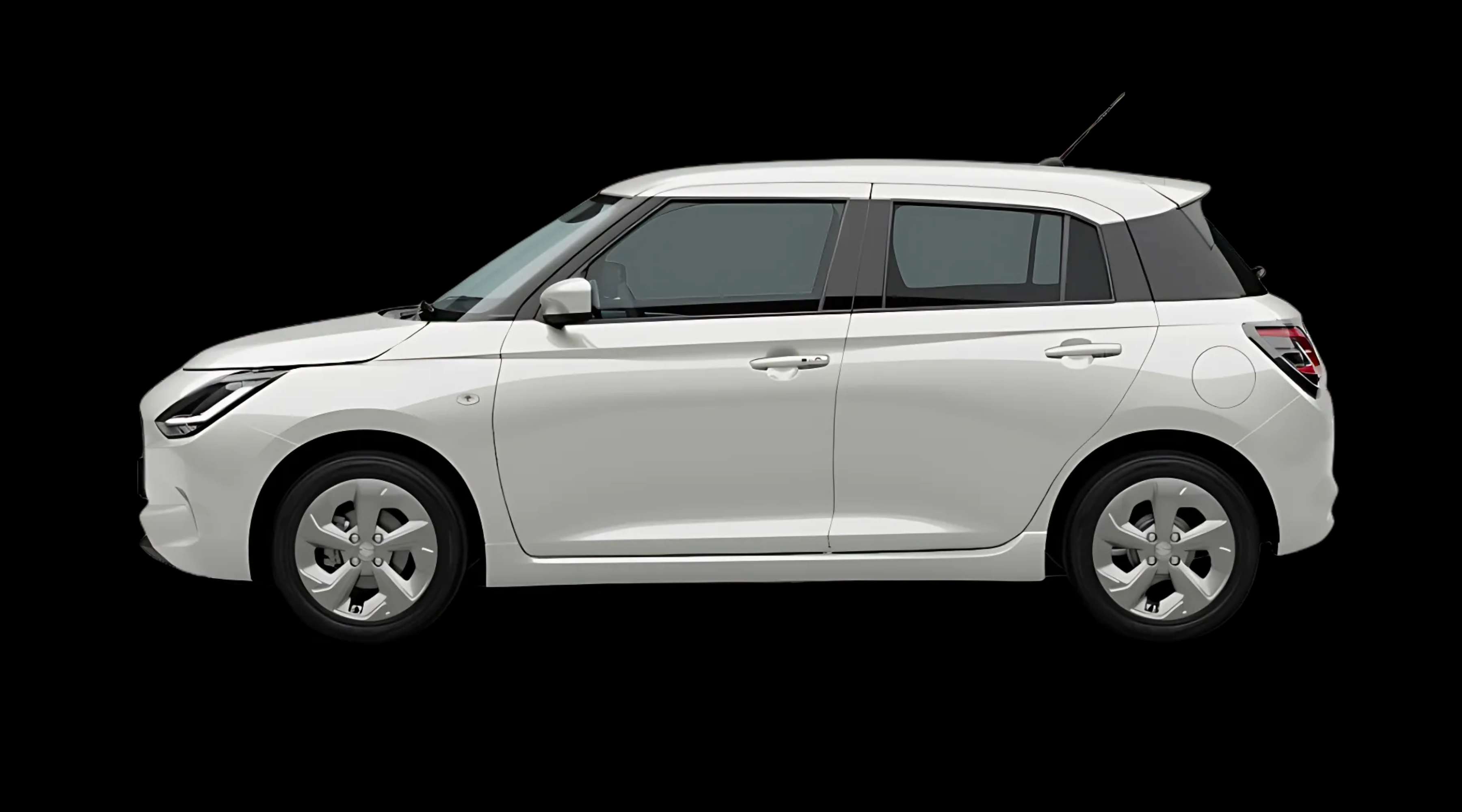 Seitenansicht eines Suzuki Swift
