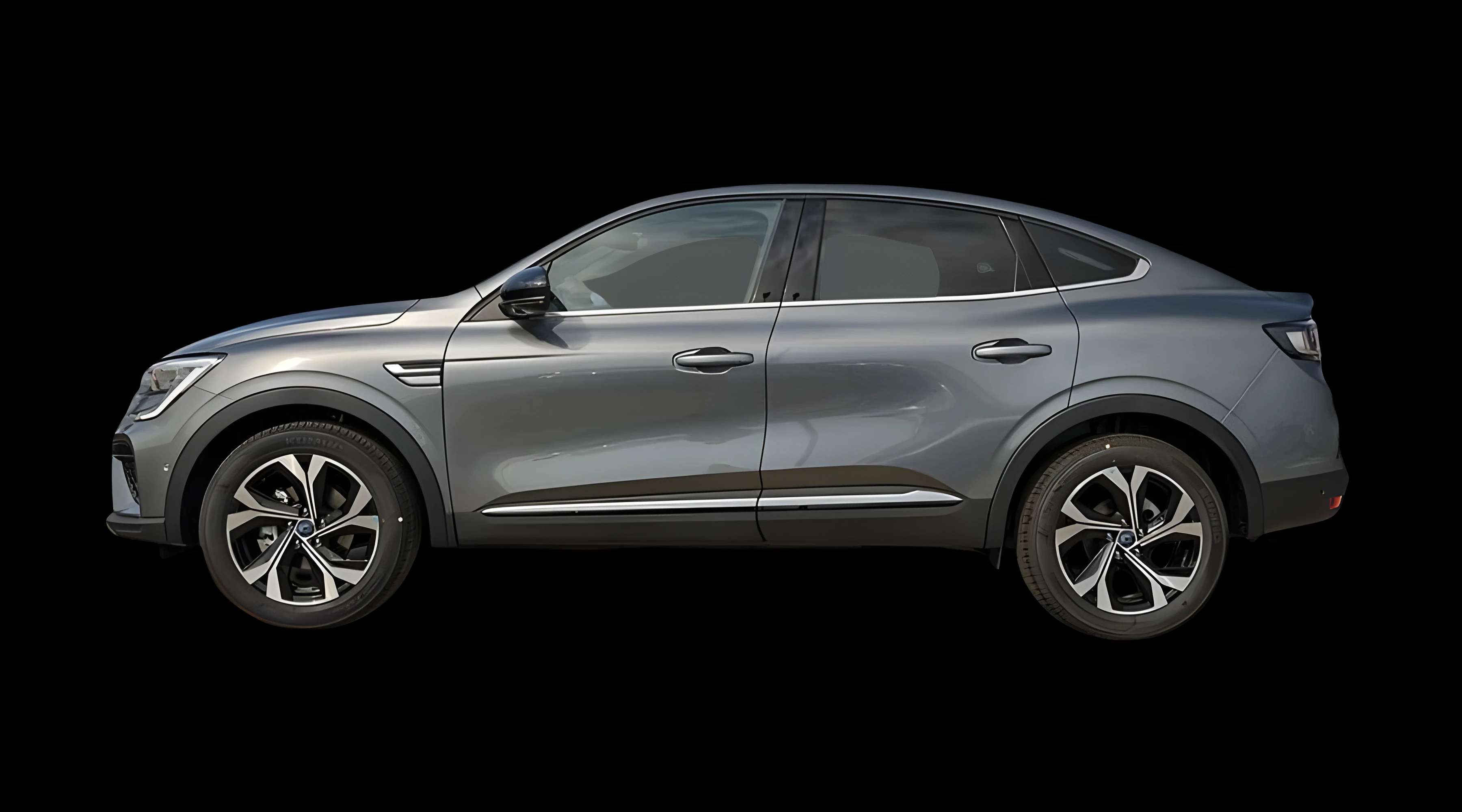 Seitenansicht eines Renault Arkana