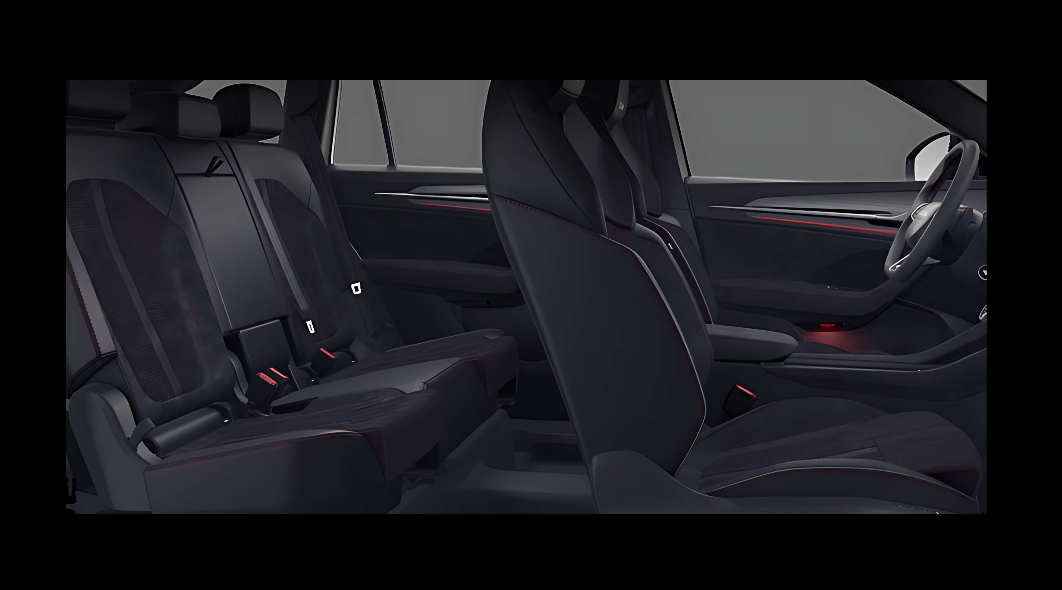 Ansicht der Frontsitze eines Skoda Kodiaq