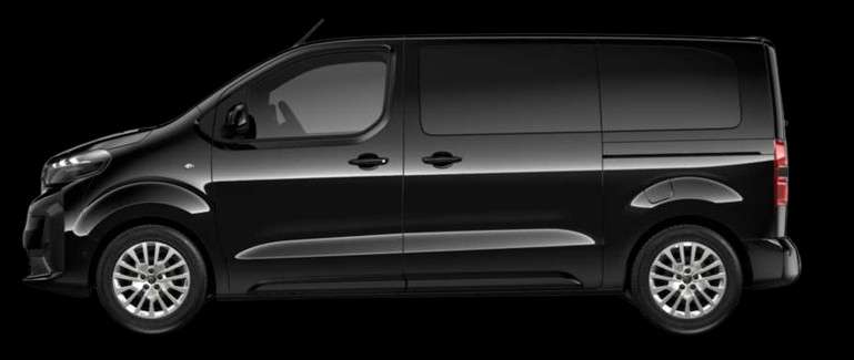 Seitenansicht eines Peugeot Traveller