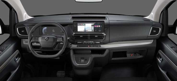 Armaturenbrett eines Peugeot Traveller