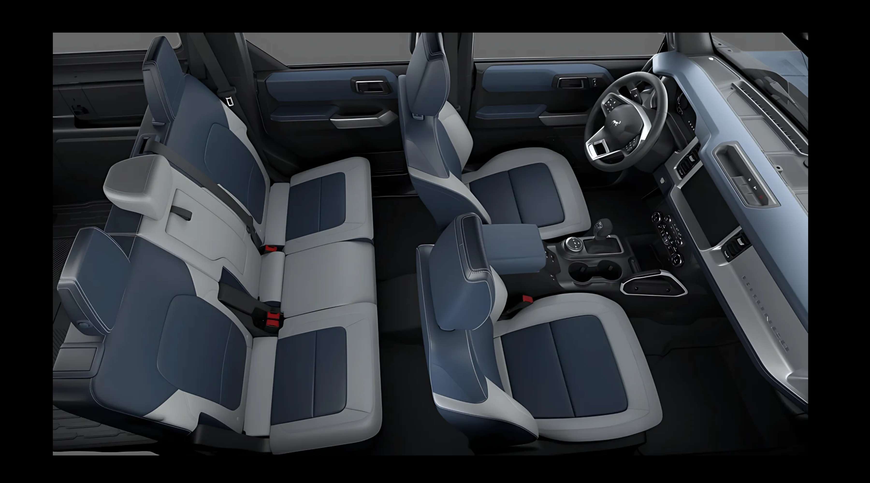 Rücksitzbank eines Ford Bronco