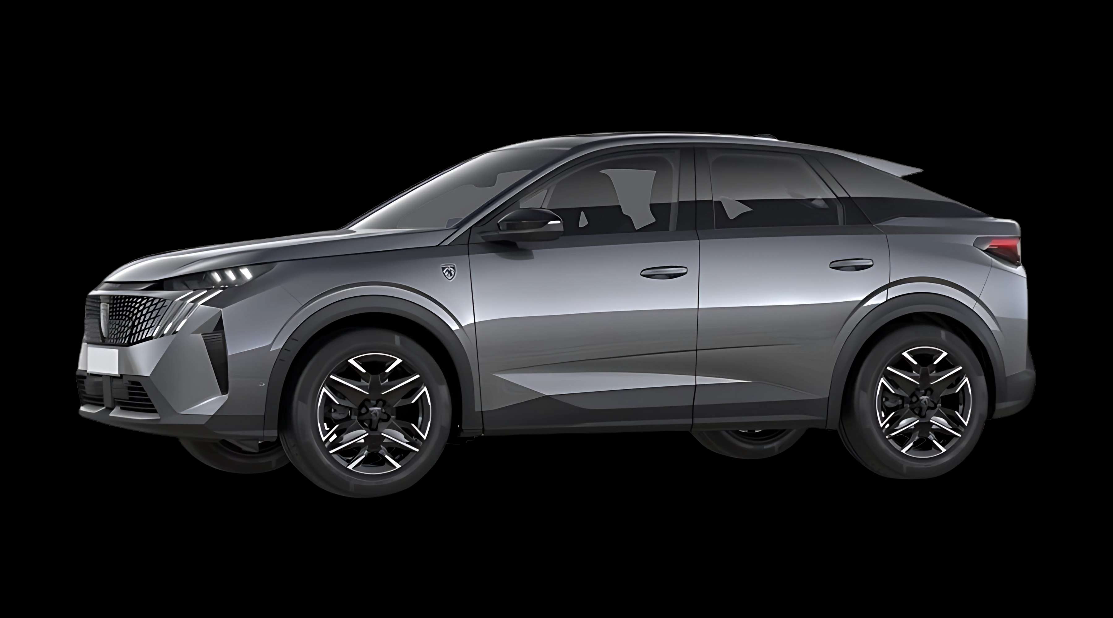 Seitenansicht eines Peugeot 3008