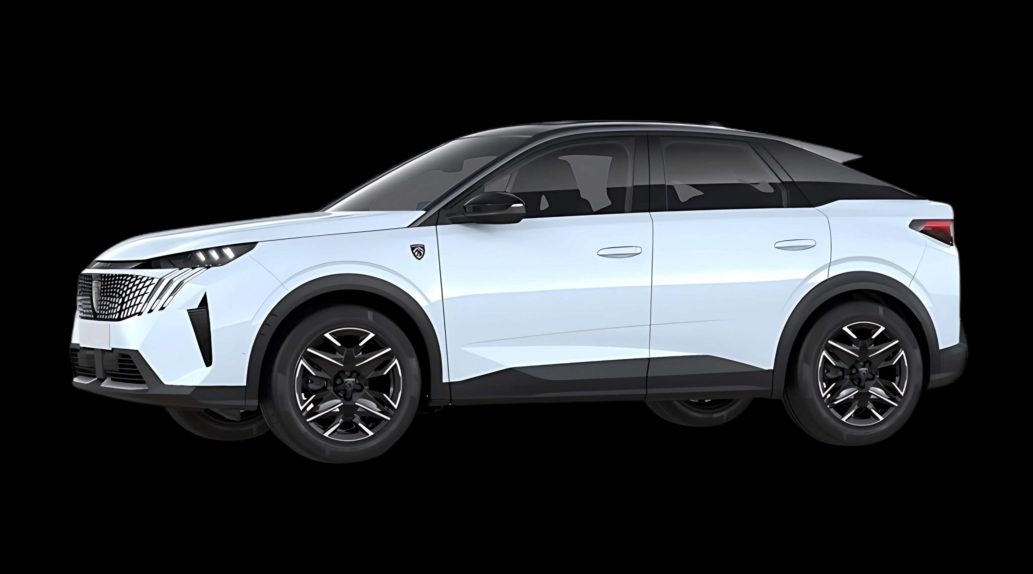 Seitenansicht eines Peugeot 3008
