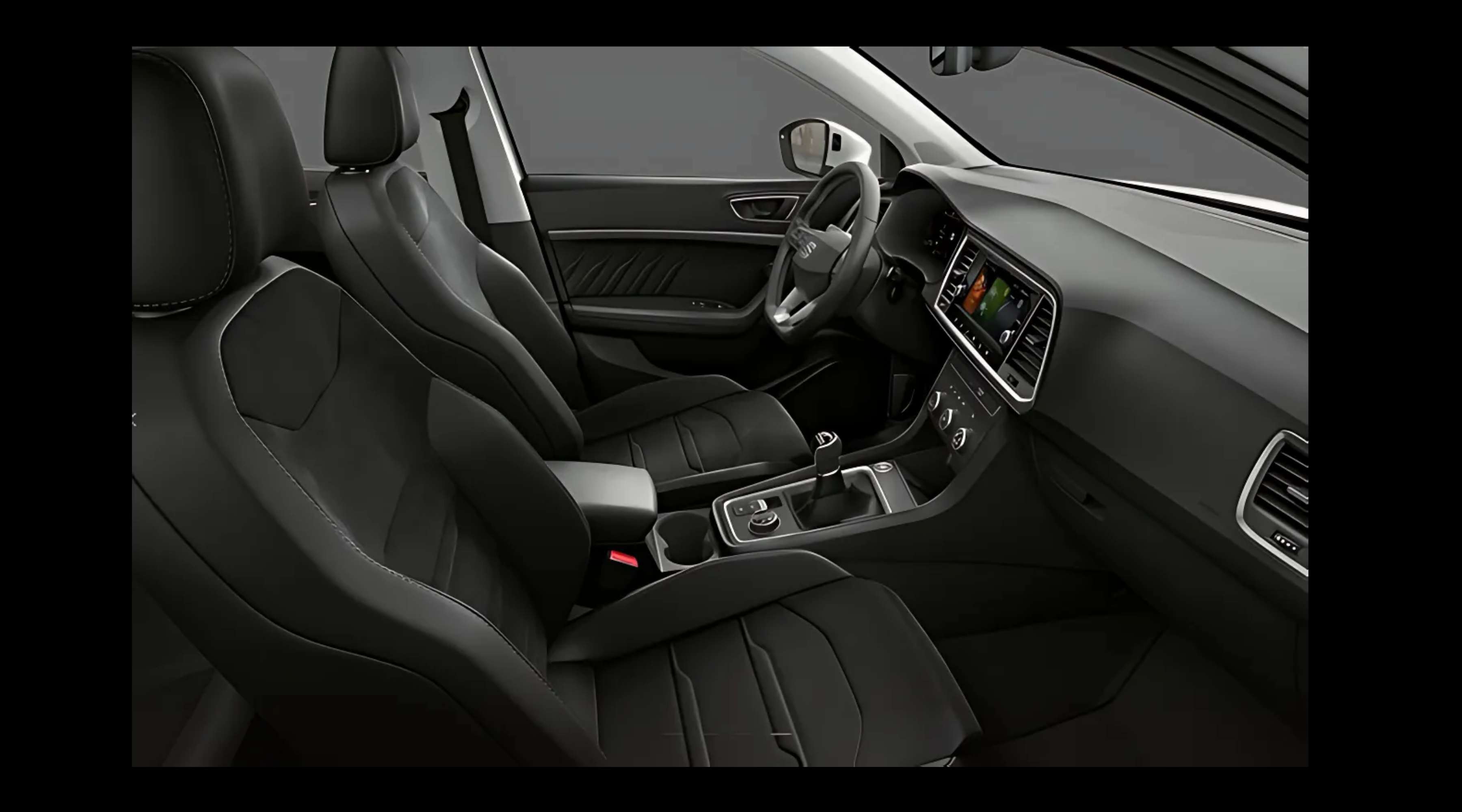 Ansicht des Armaturenbretts eines SEAT Ateca