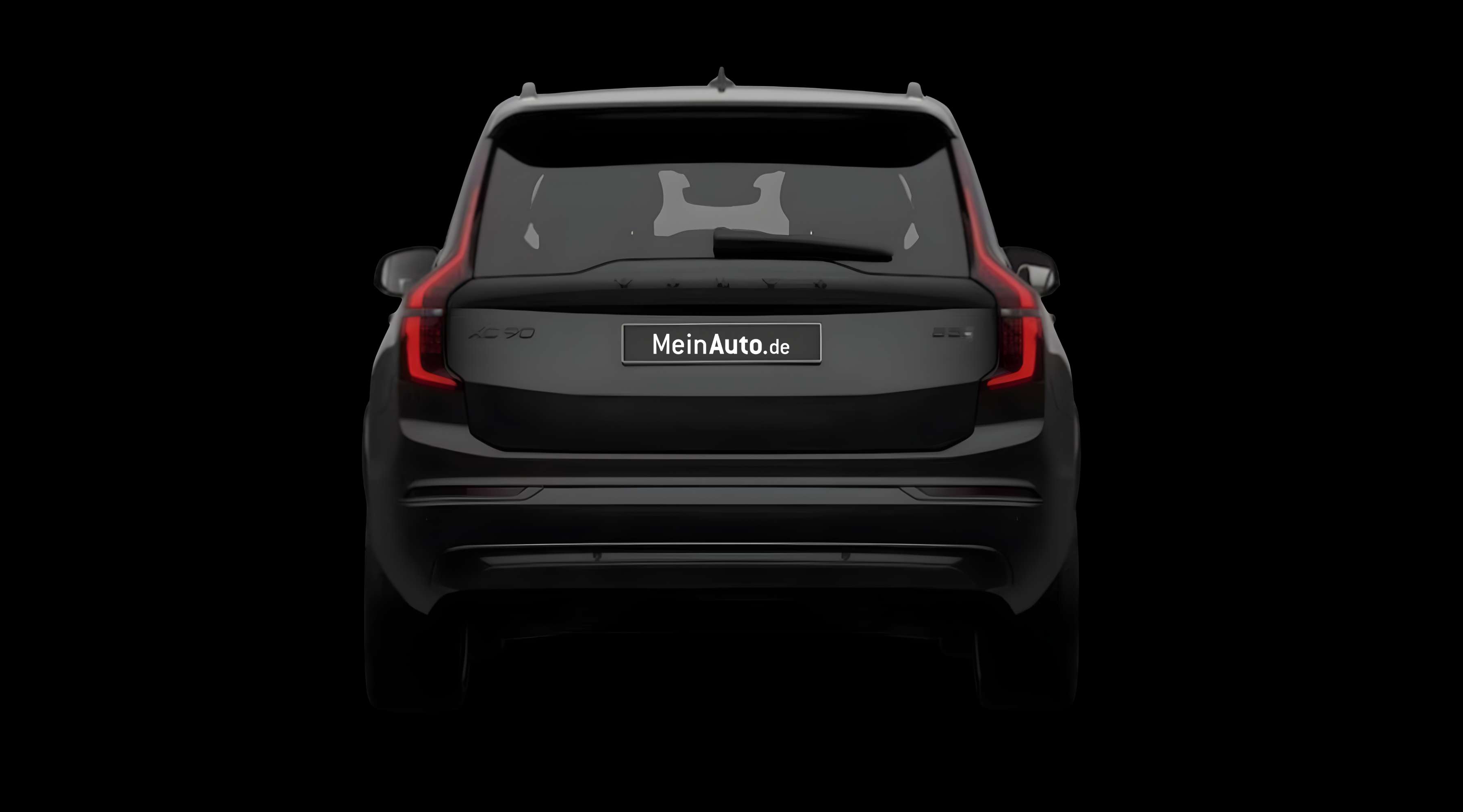 Heckansicht eines Volvo XC90