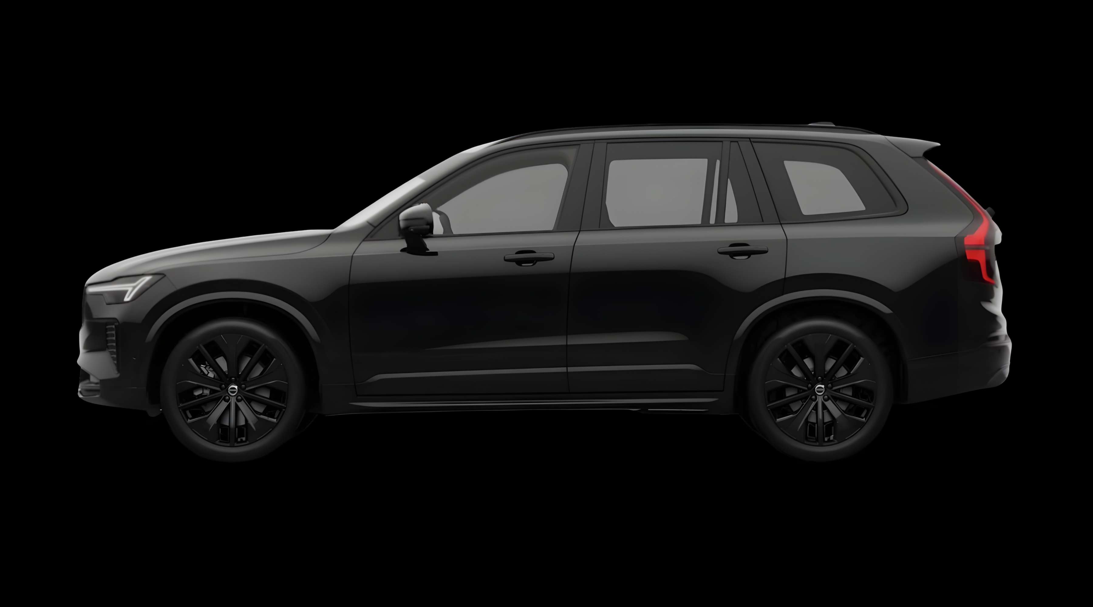 Seitenansicht eines Volvo XC90