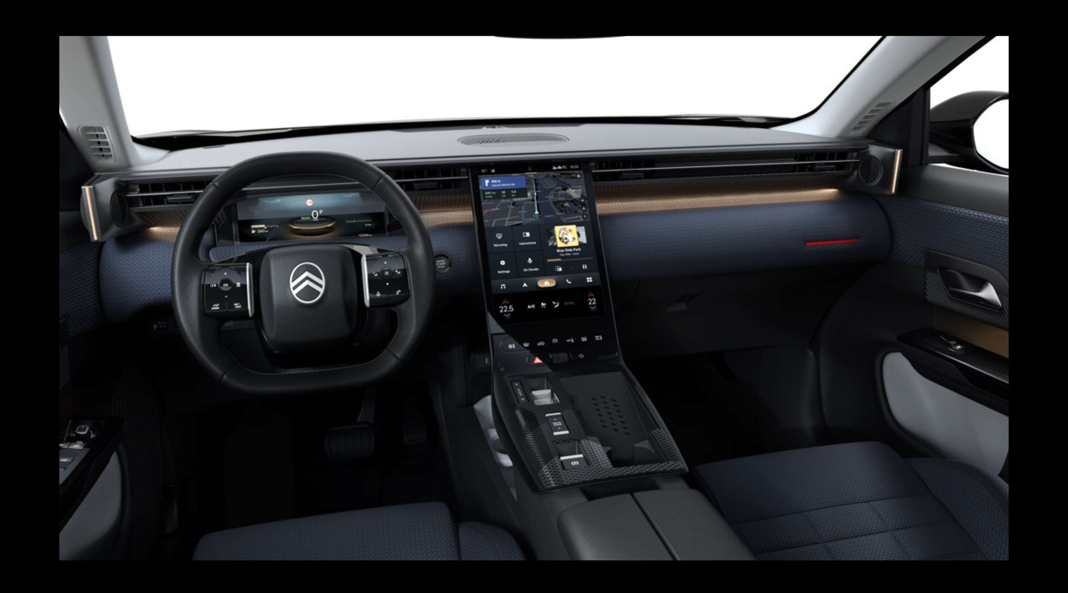 Ansicht des Armaturenbretts eines Citroën C5 Aircross