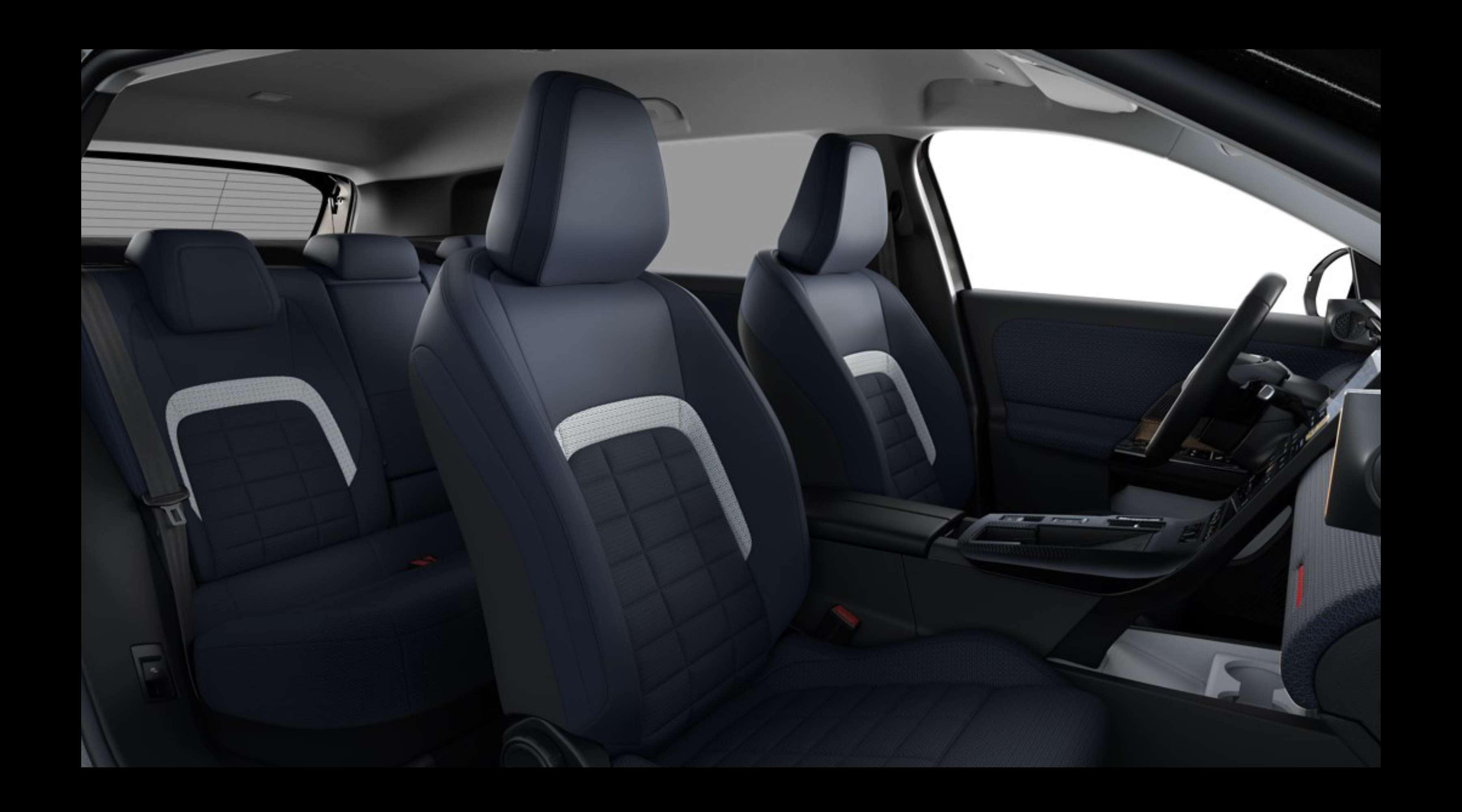Ansicht der Frontsitze eines Citroën C5 Aircross