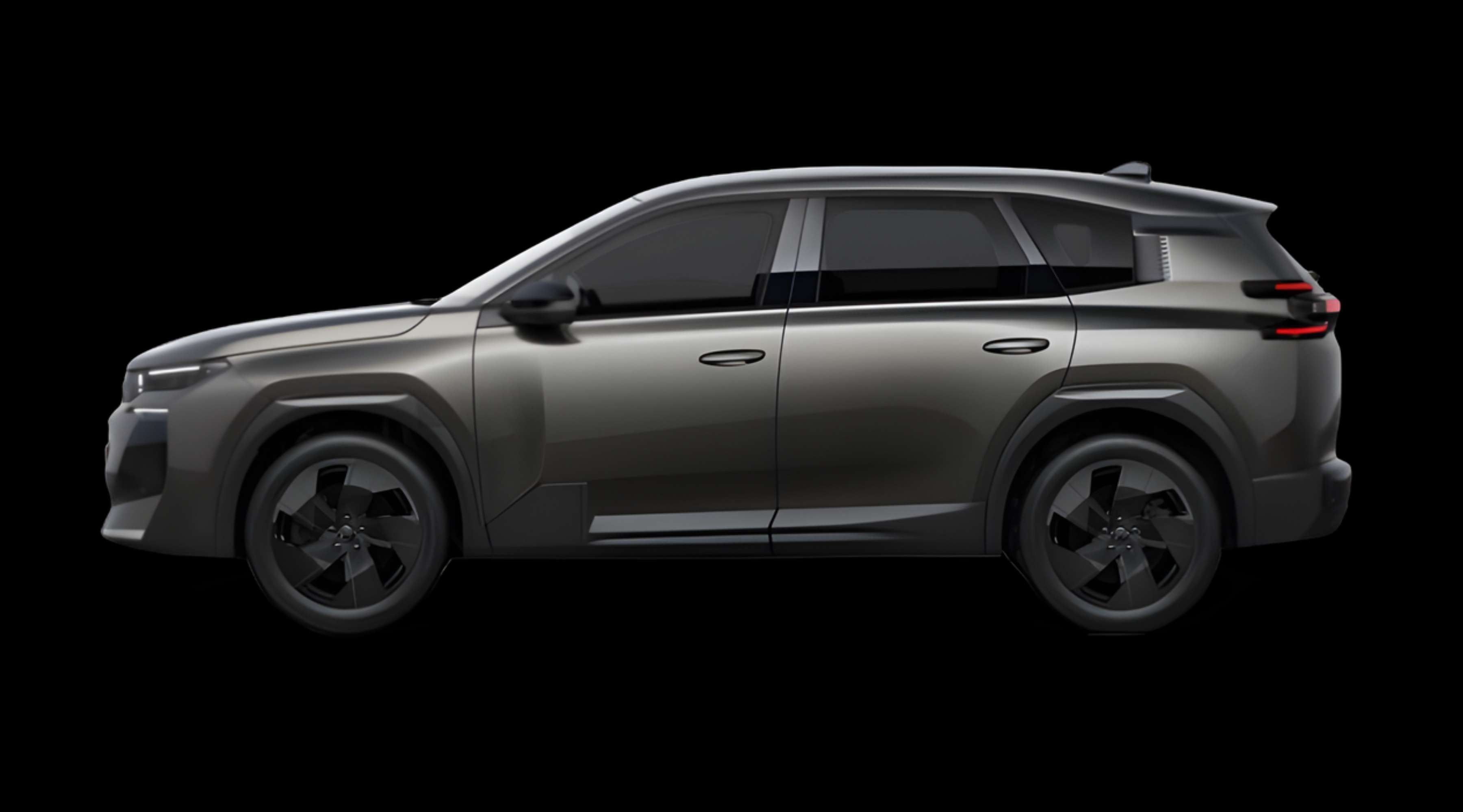 Seitenansicht eines Citroën C5 Aircross