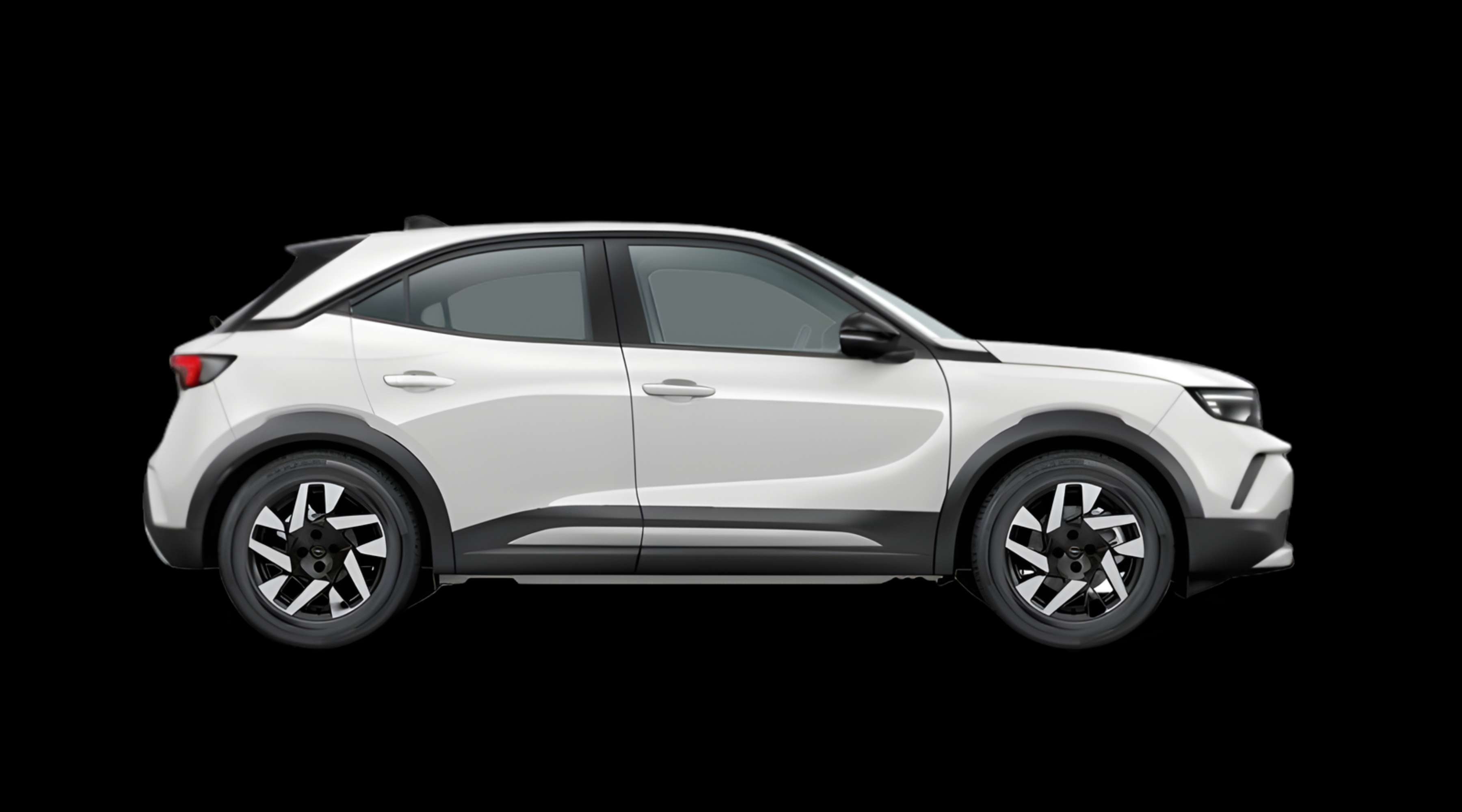 Seitenansicht eines Opel Mokka