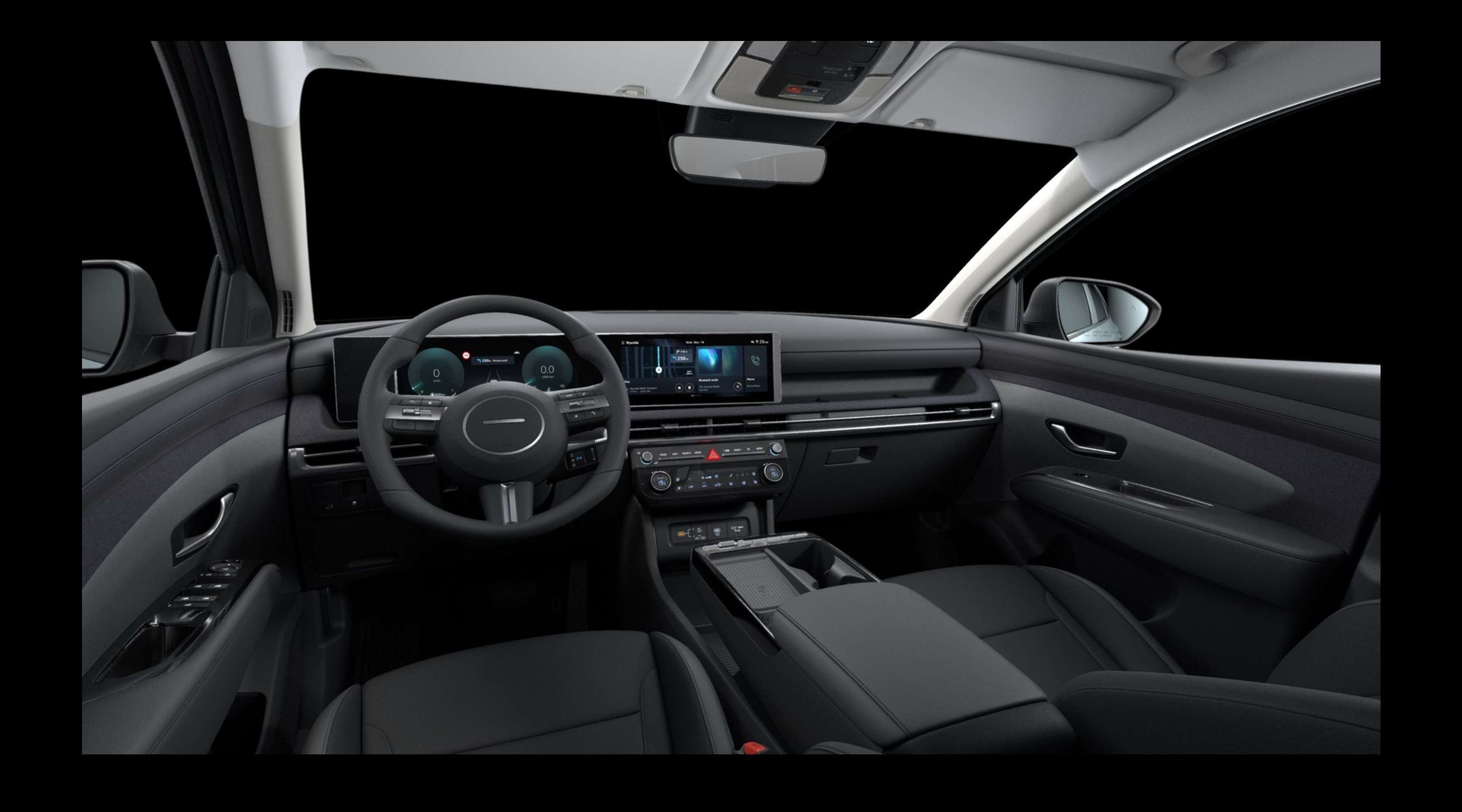 Ansicht des Armaturenbretts eines Hyundai Tucson