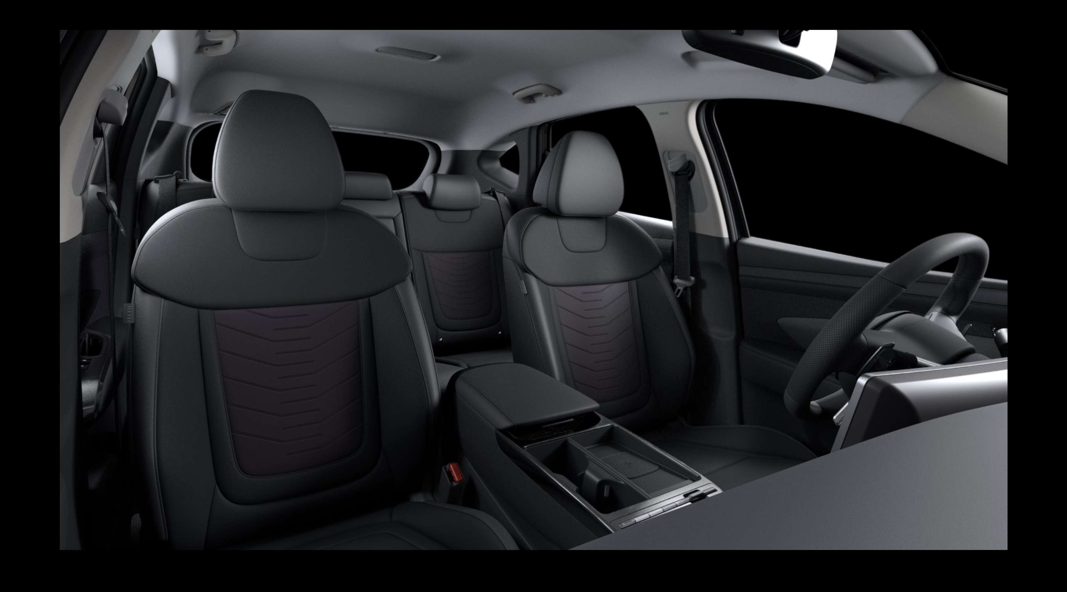 Ansicht der Rücksitze eines Hyundai Tucson