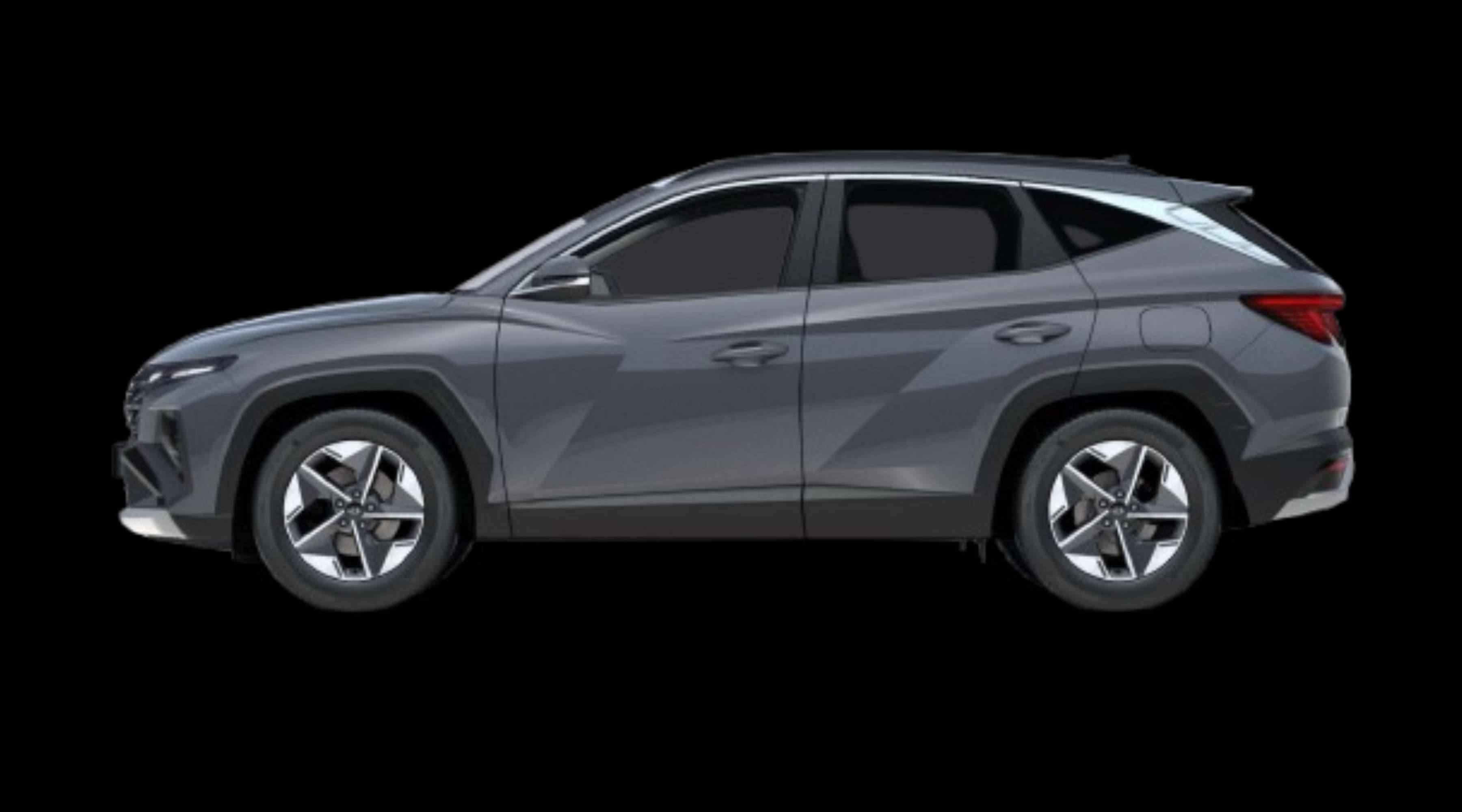 Seitenansicht eines Hyundai Tucson