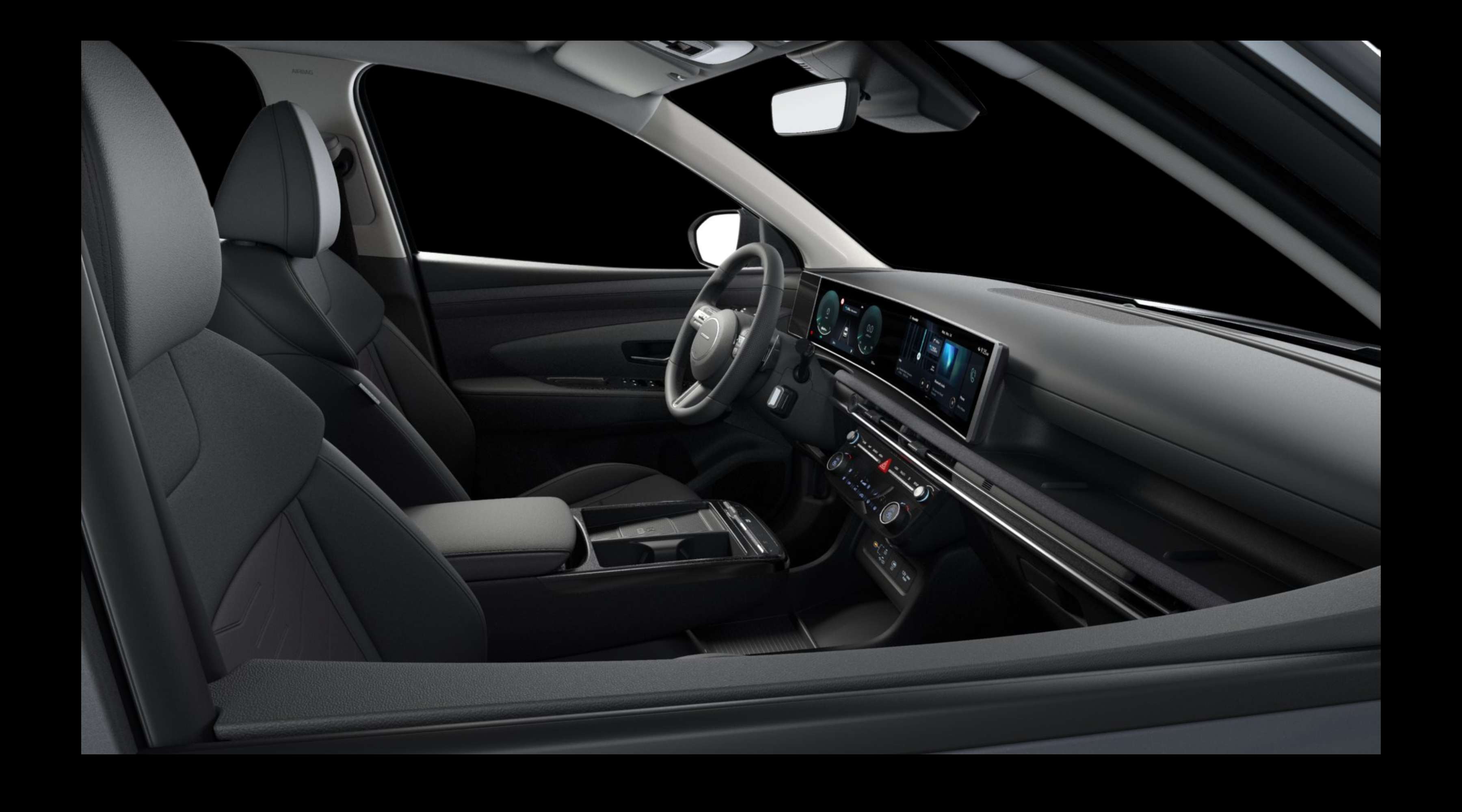 Ansicht der Frontsitze eines Hyundai Tucson