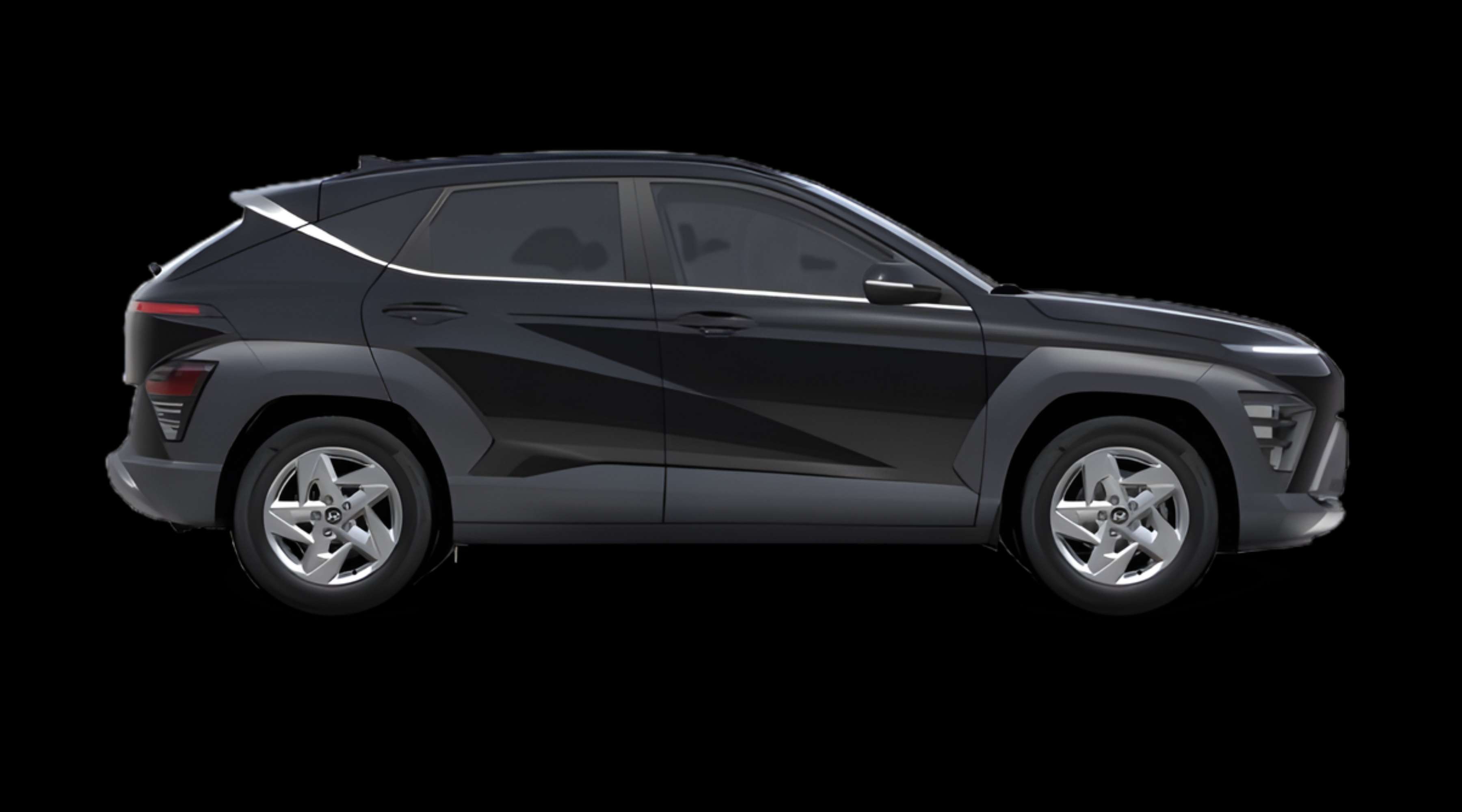 Seitenansicht eines Hyundai Kona