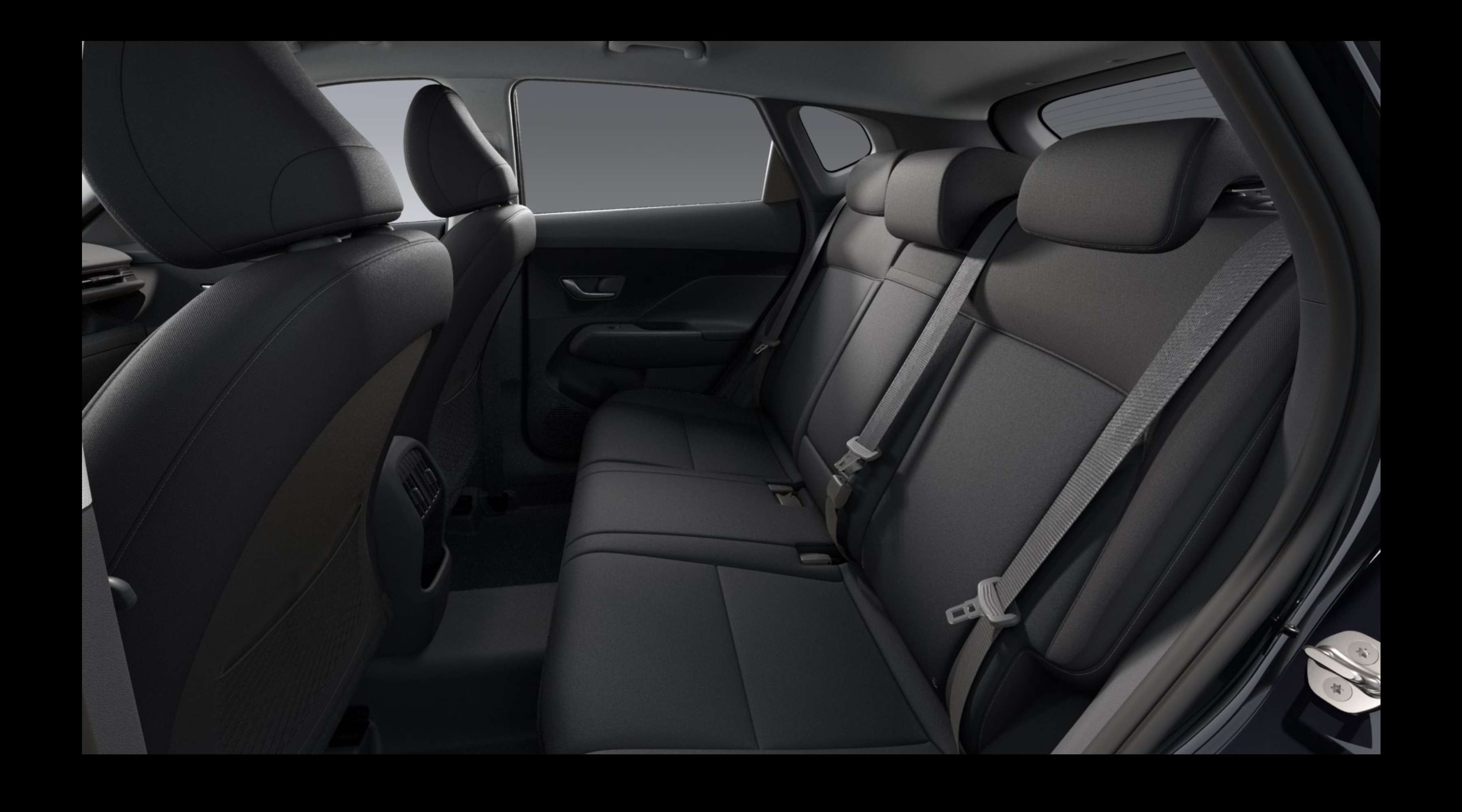 Rücksitzbank eines Hyundai Kona