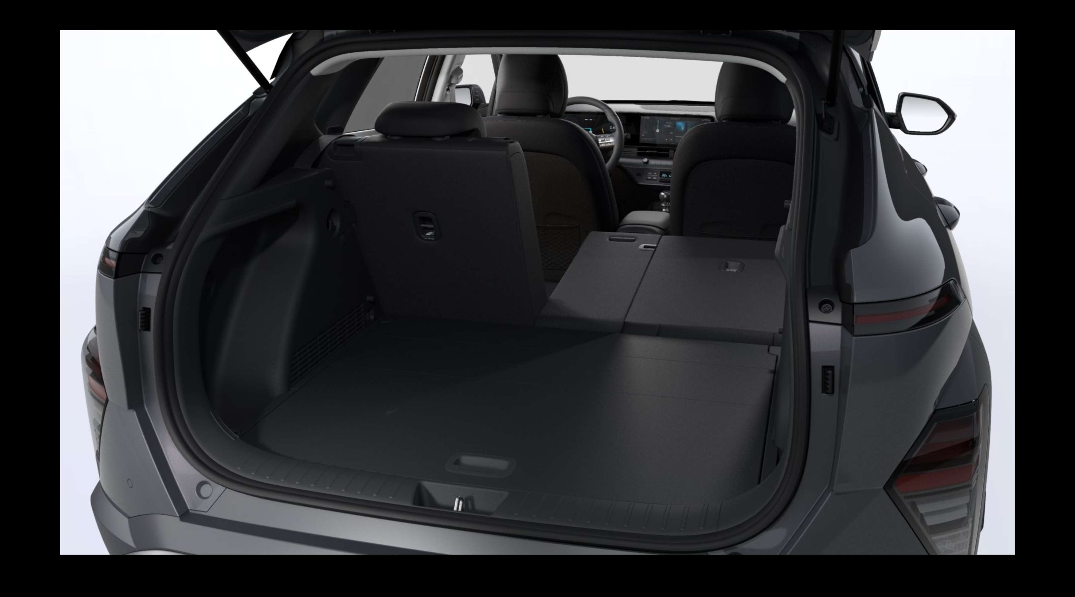 Kofferraum eines Hyundai Kona