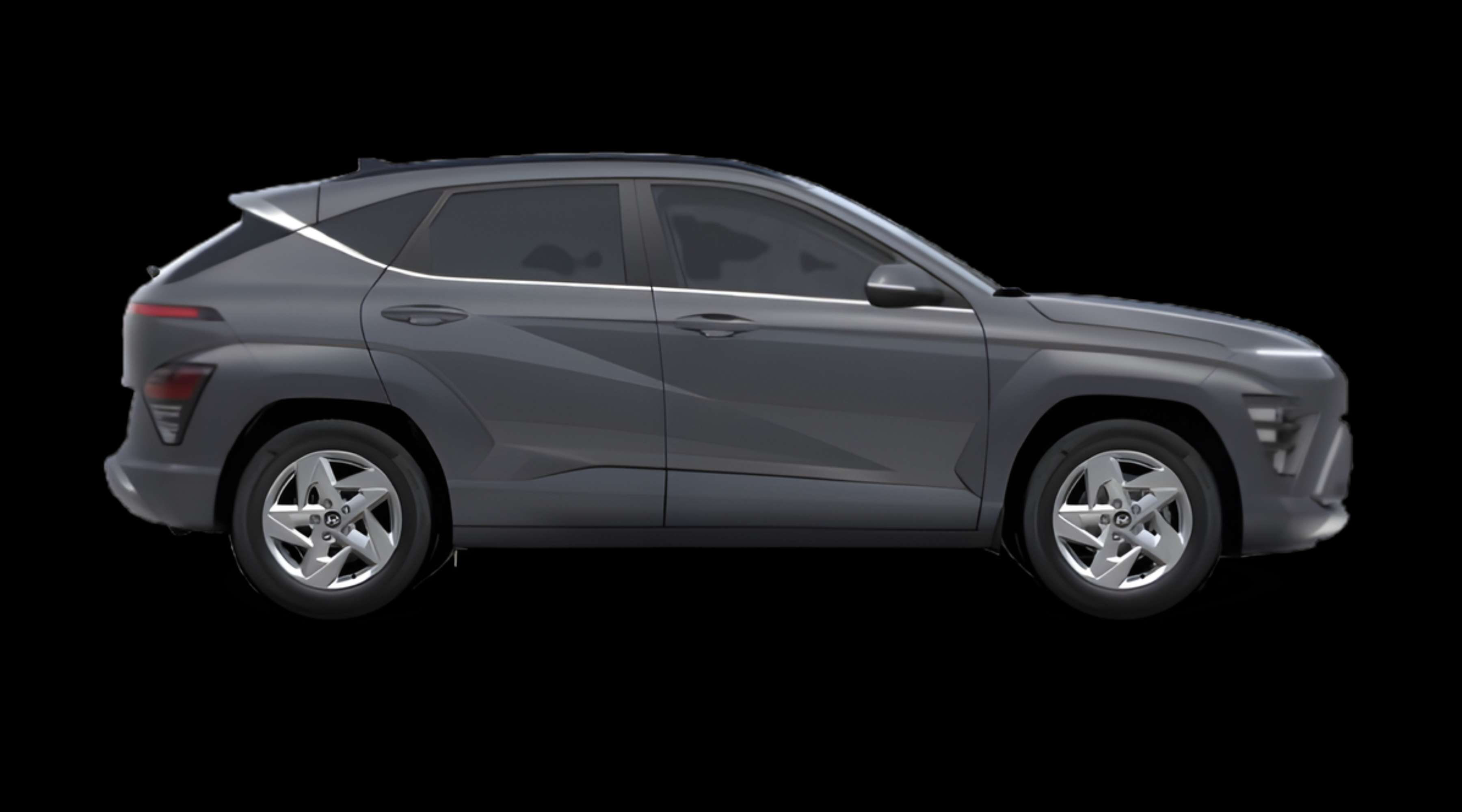 Seitenansicht eines Hyundai Kona