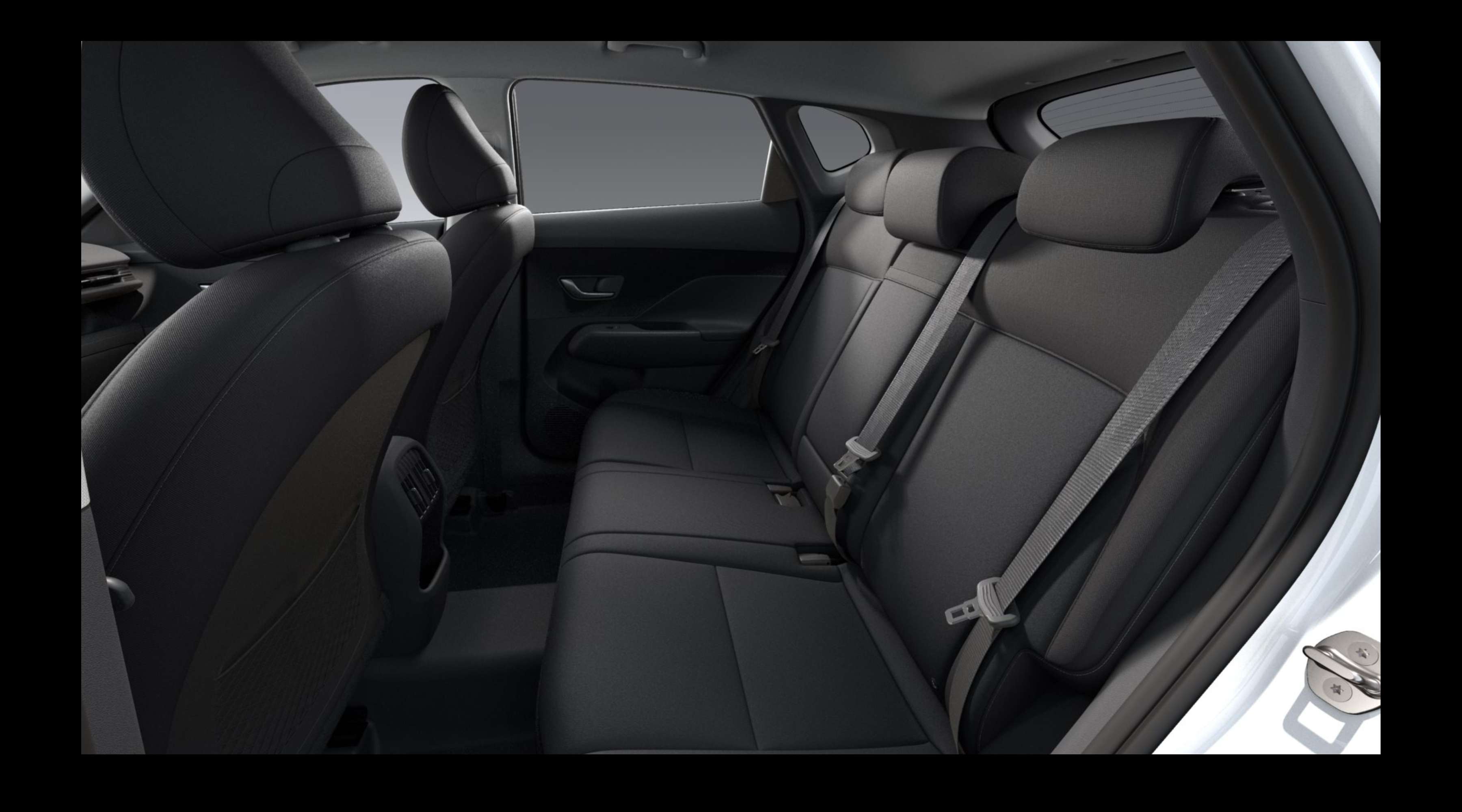 Rücksitzbank eines Hyundai Kona