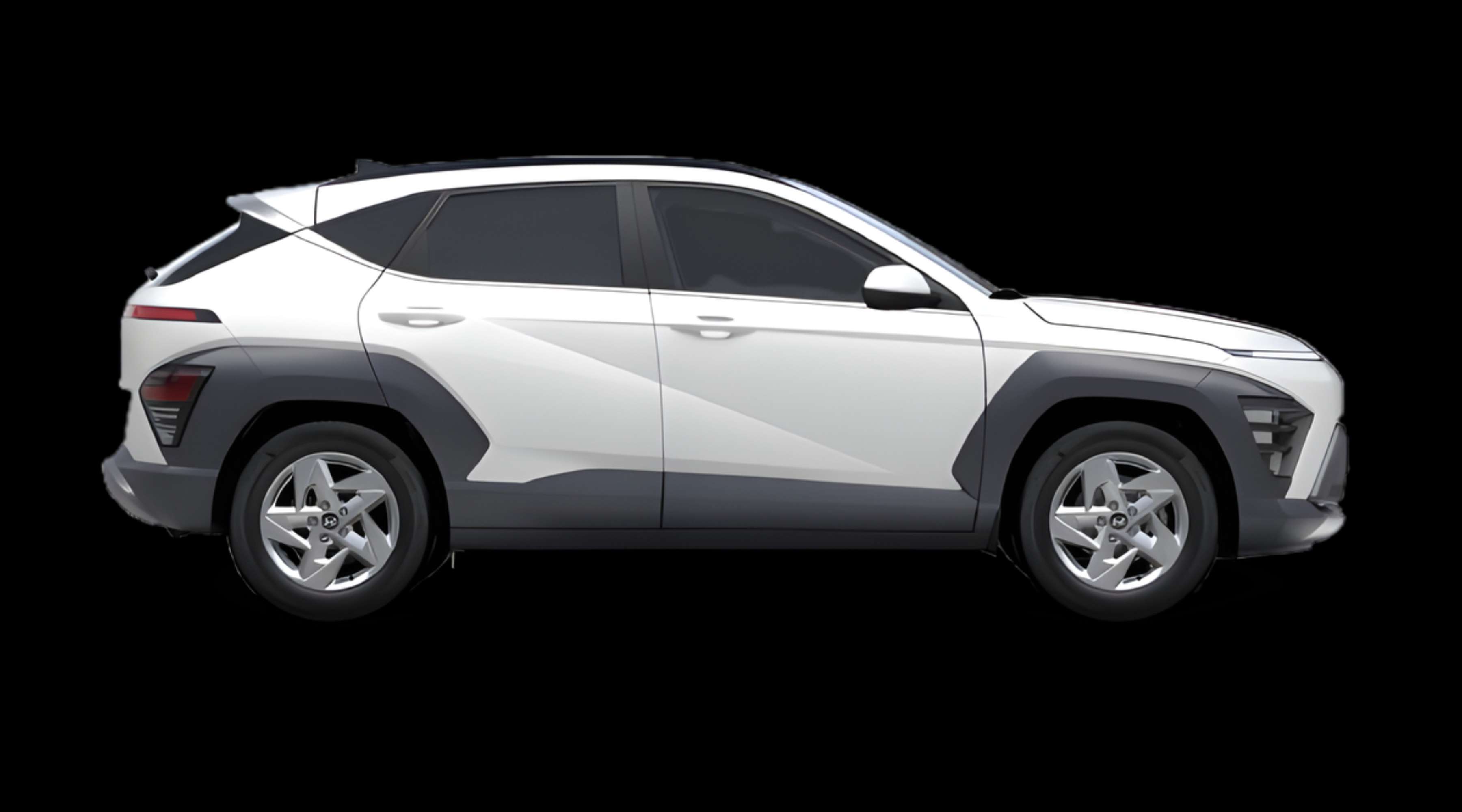 Seitenansicht eines Hyundai Kona