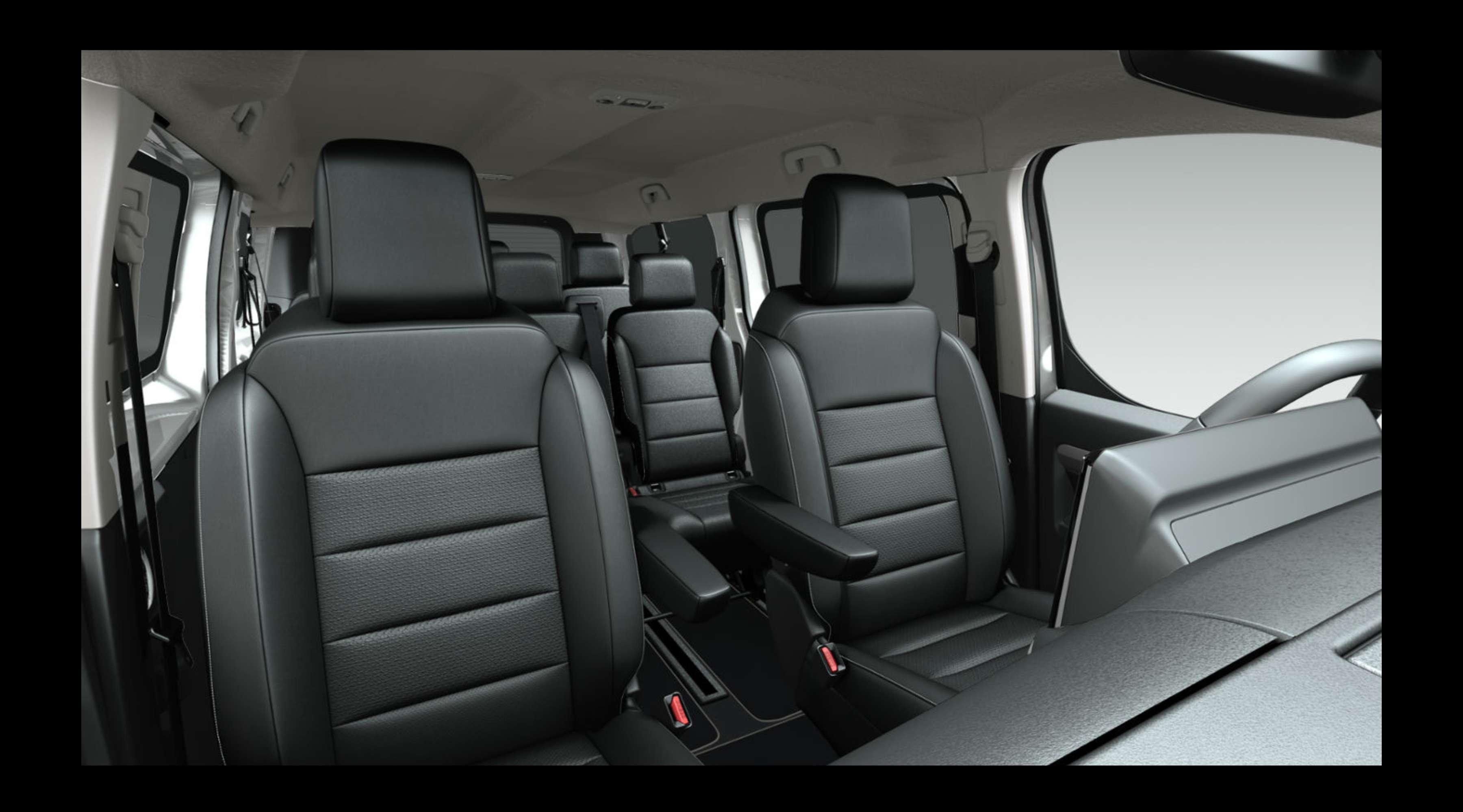 Vordersitze eines Opel Zafira