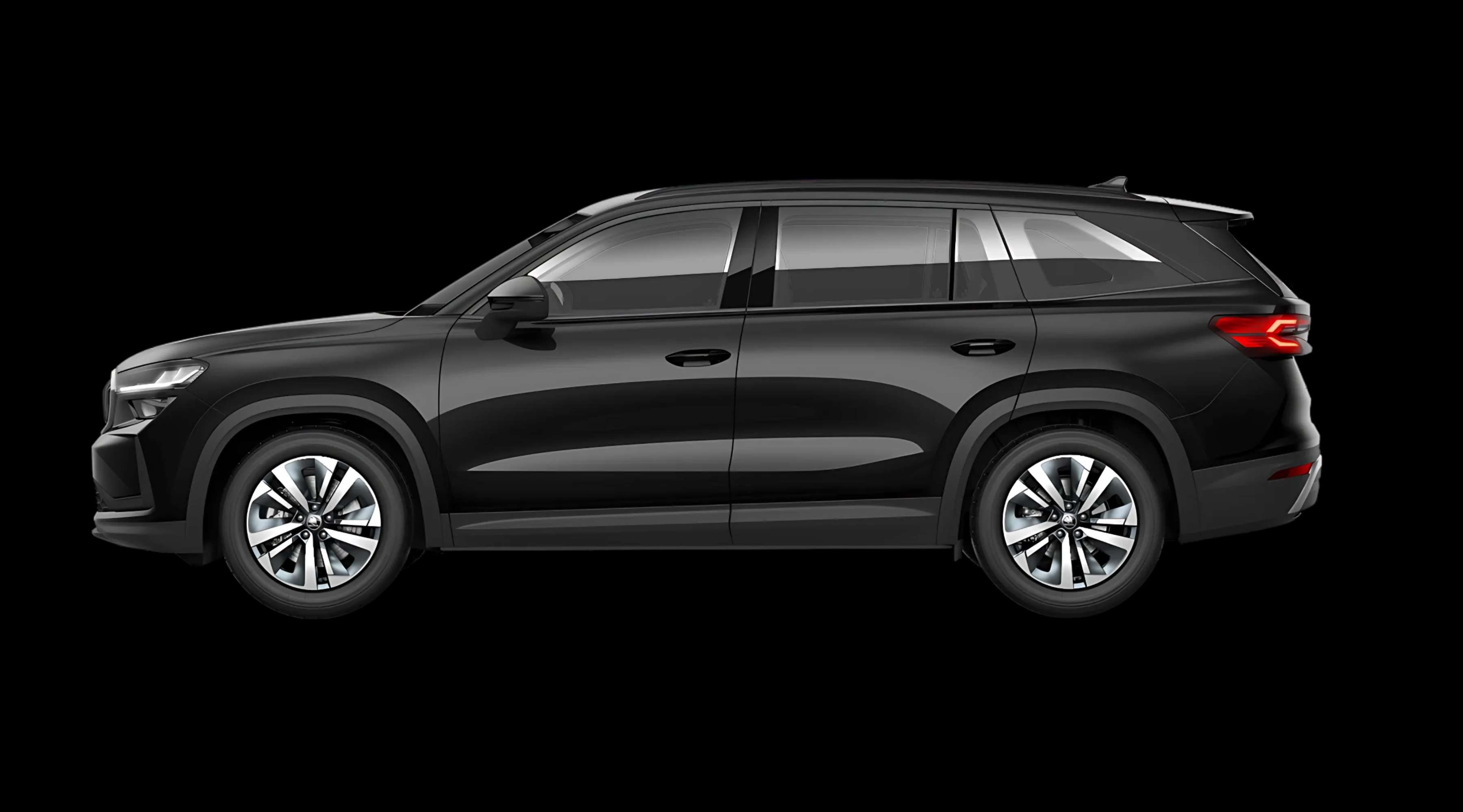 Seitenansicht eines Skoda Kodiaq