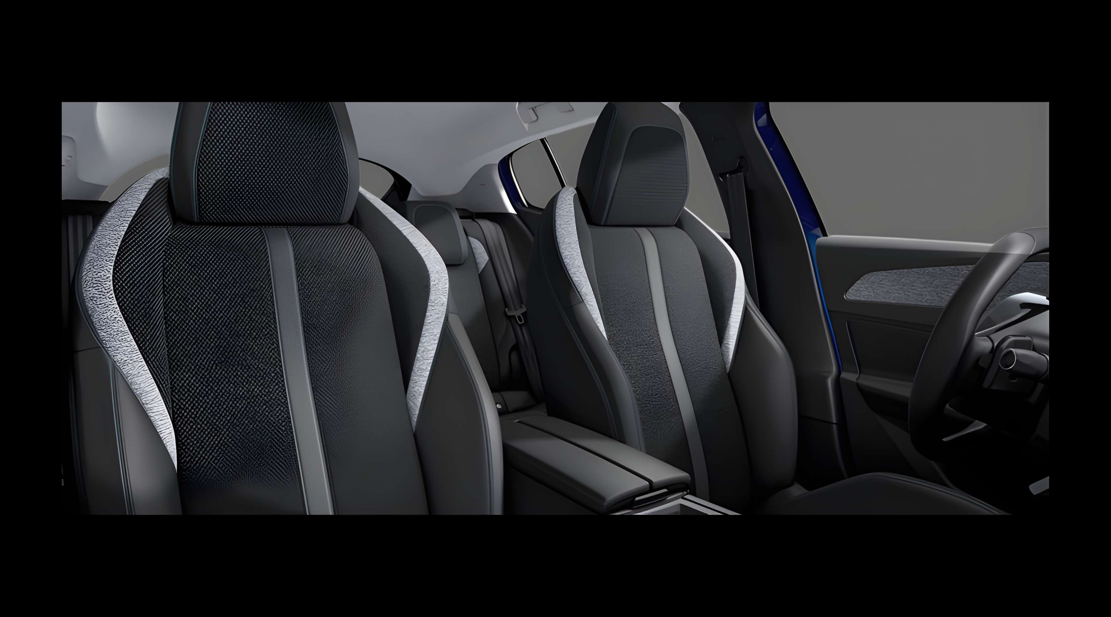 Vordersitze eines Peugeot 408