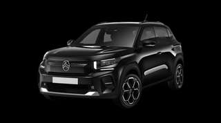 Schräge Frontansicht auf einen Citroën C3 MAX, freigestellt