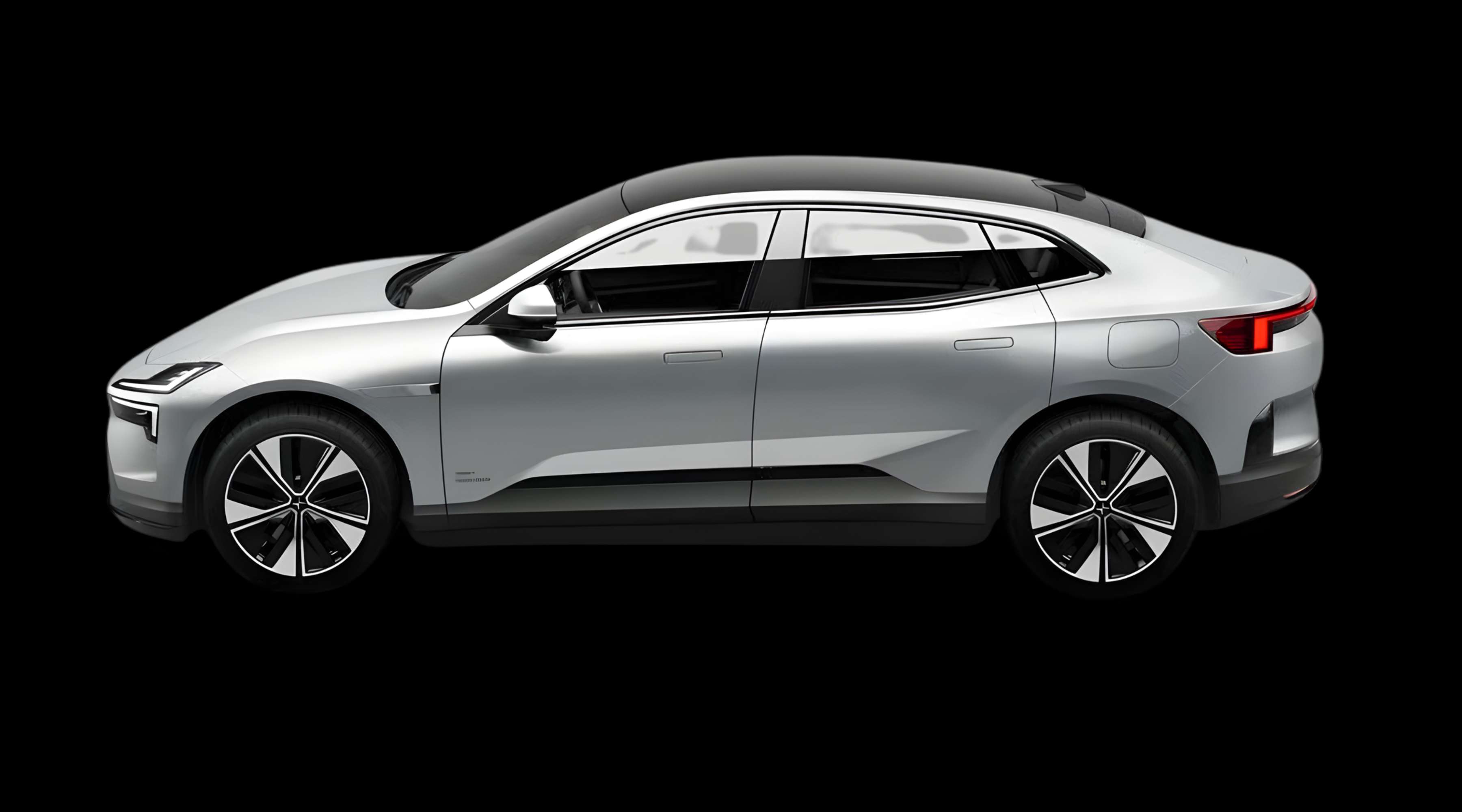 Seitenansicht eines Polestar 4