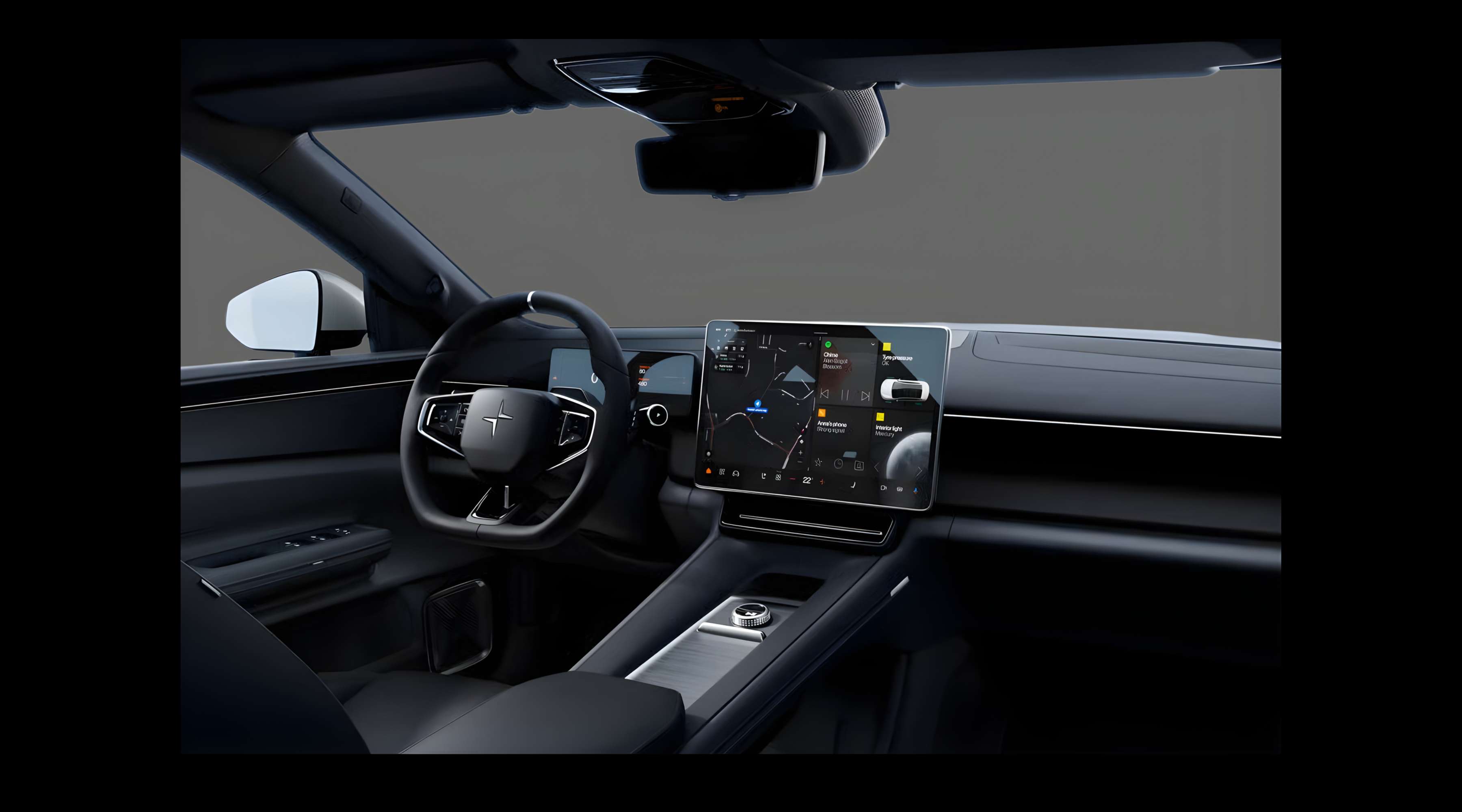 Armaturenbrett eines Polestar 4