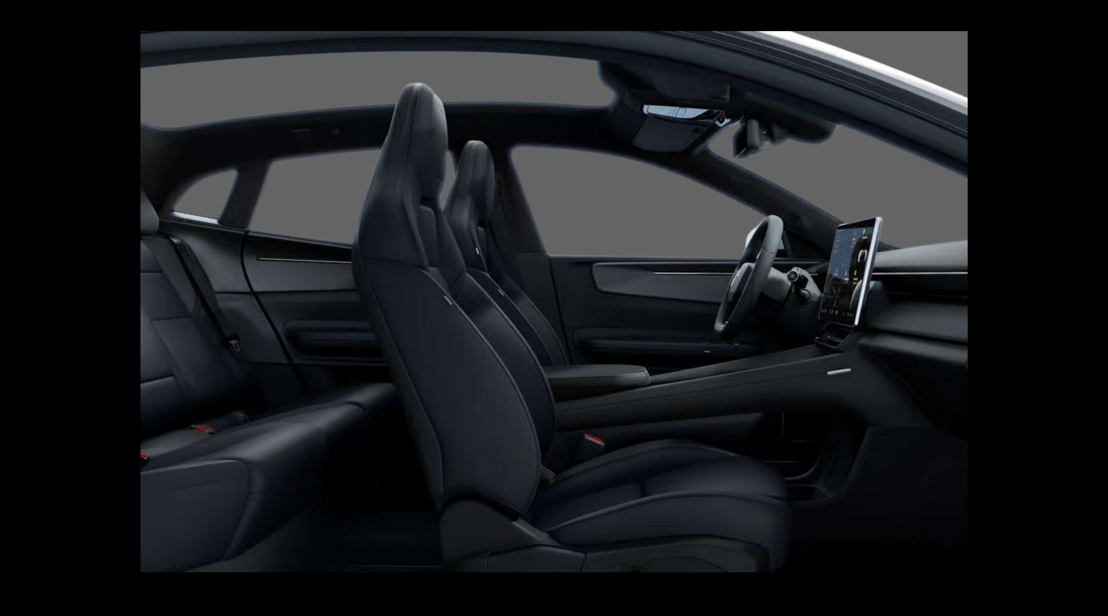 Vordersitze eines Polestar 4