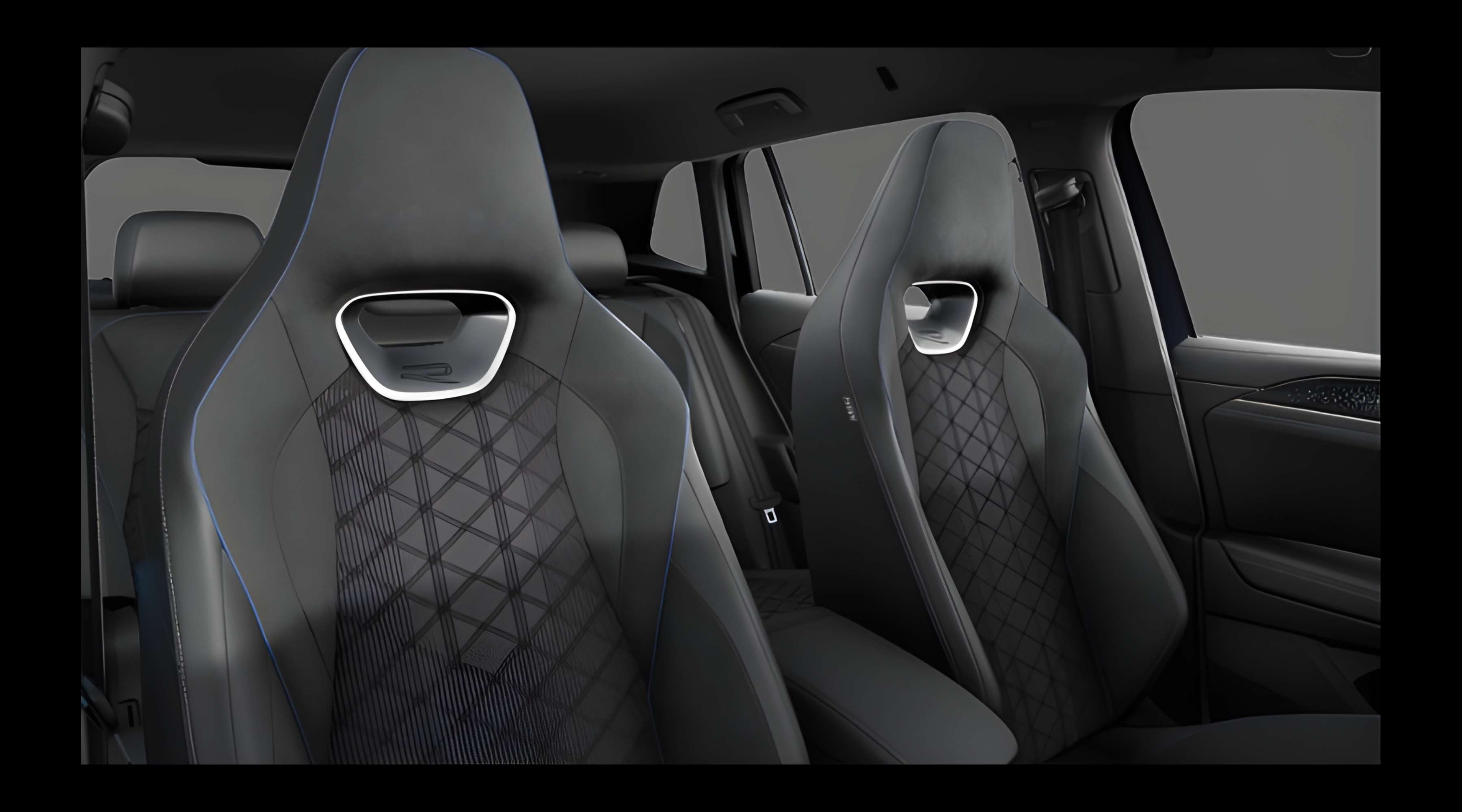 Vordersitze eines Volkswagen Tiguan