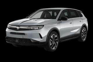 Schräge Frontansicht auf einen Opel Grandland Ultimate, freigestellt