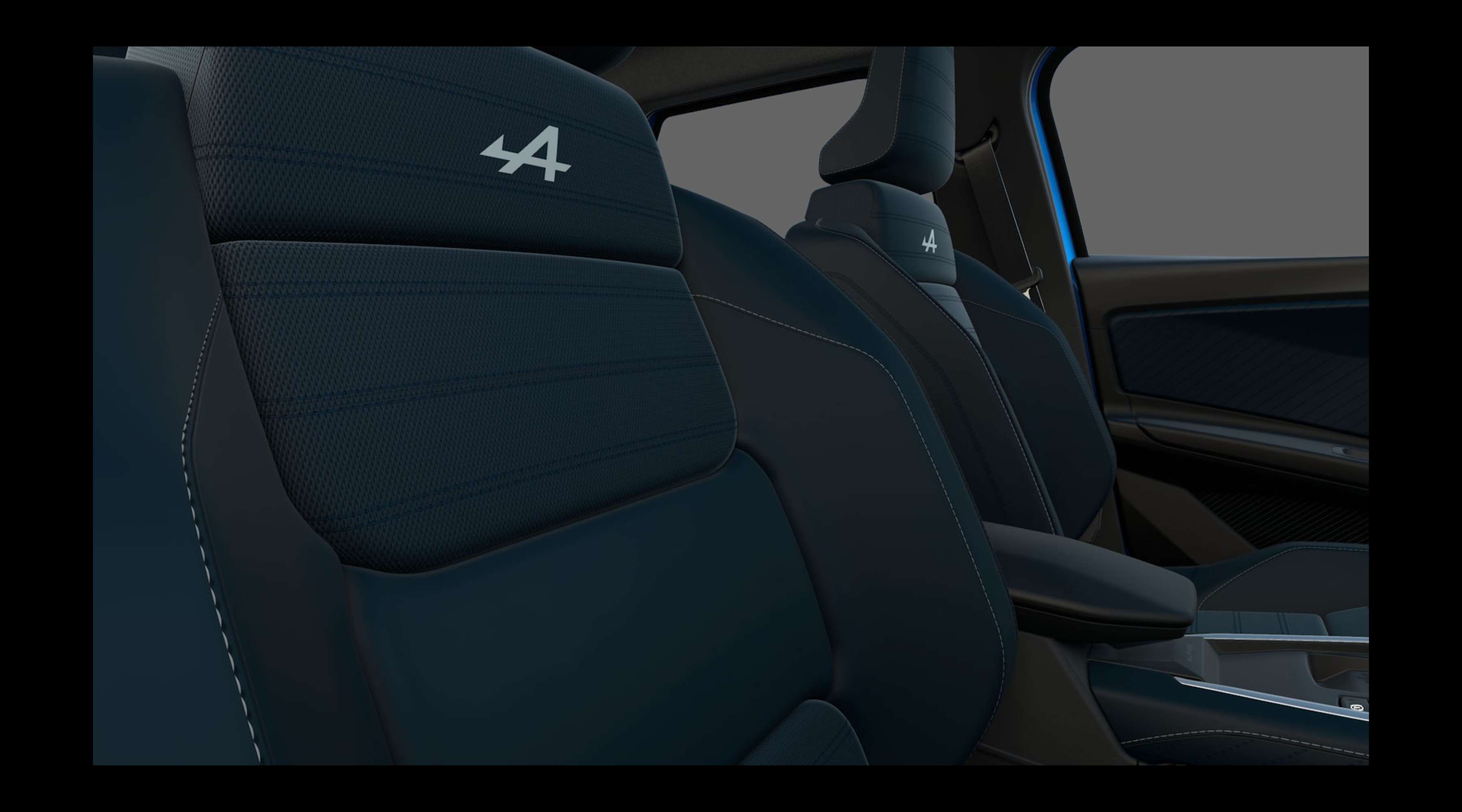 Vordersitze eines Alpine A290