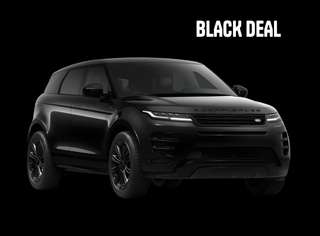 Schräge Frontansicht auf einen Land Rover Range Rover Evoque DYNAMIC SE, freigestellt