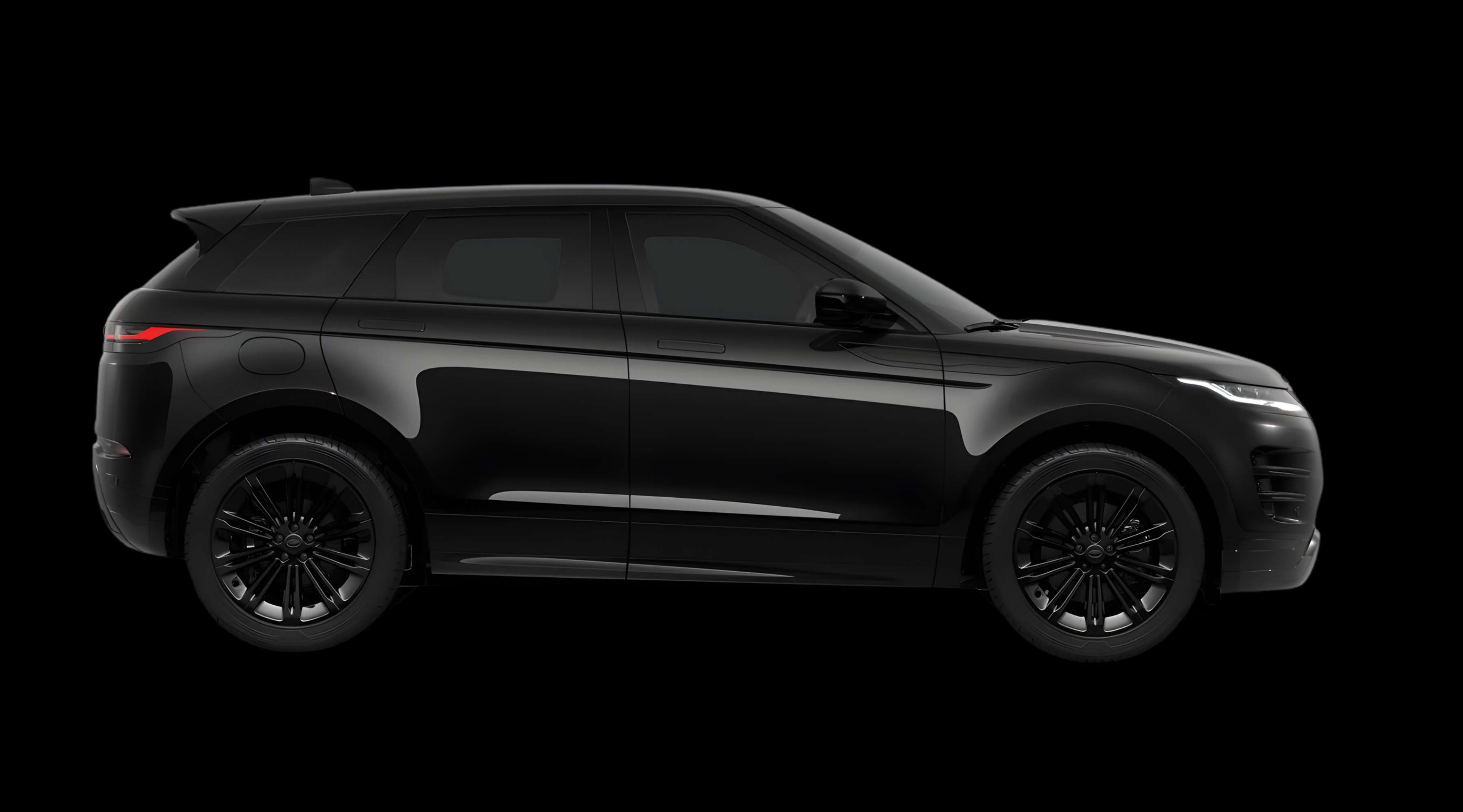 Seitenansicht eines Land Rover Range Rover Evoque