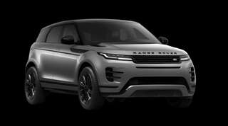 Schräge Frontansicht auf einen Land Rover Range Rover Evoque DYNAMIC SE, freigestellt