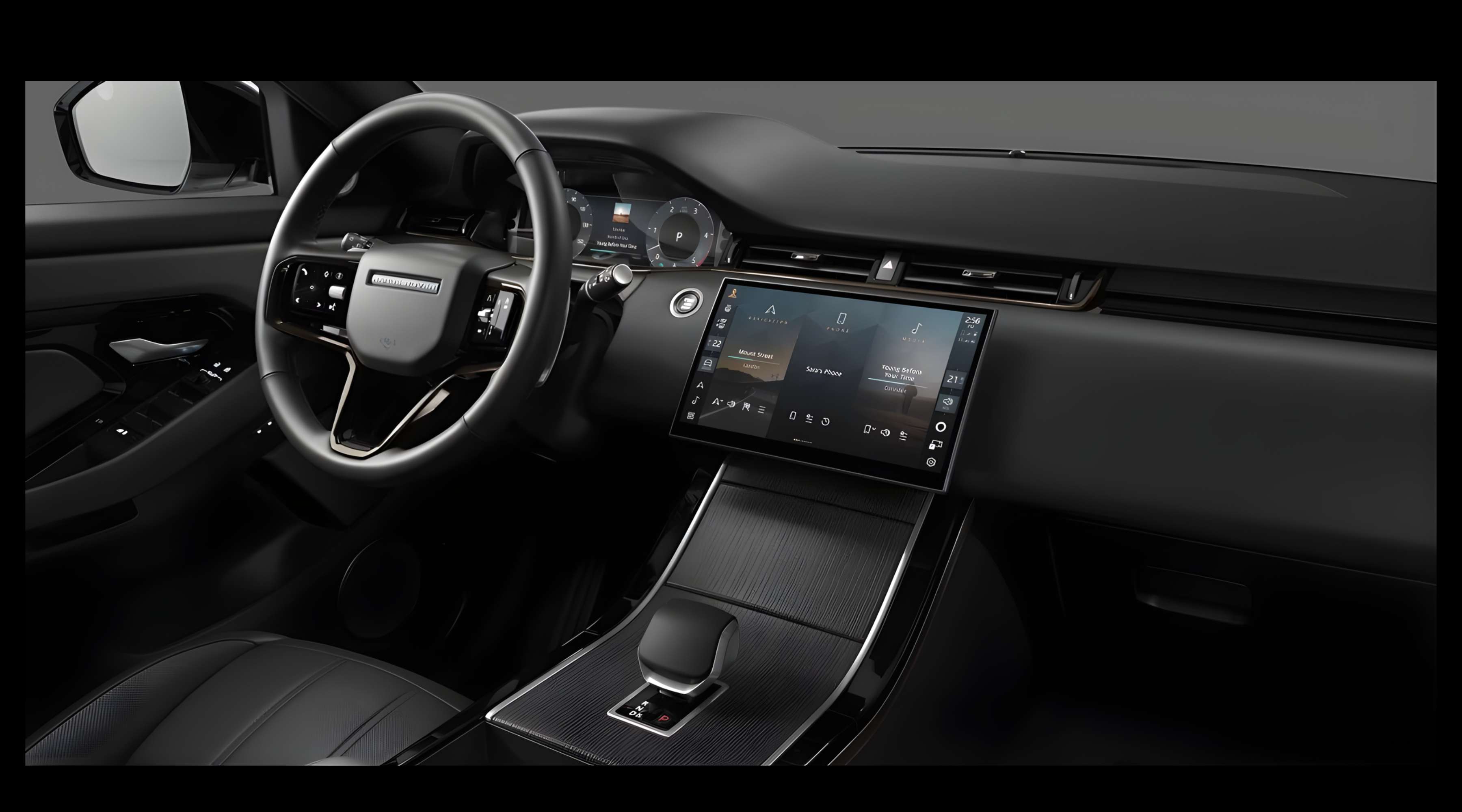 Armaturenbrett eines Land Rover Range Rover Evoque