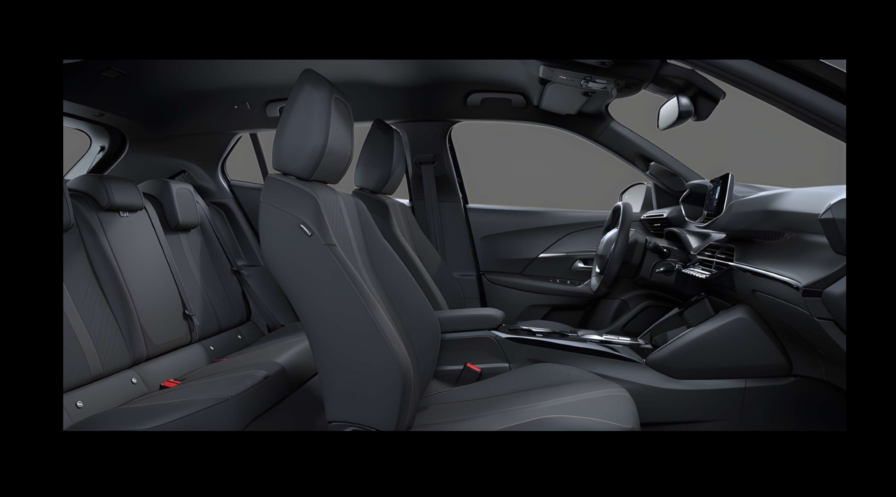 Vordersitze eines Peugeot 2008