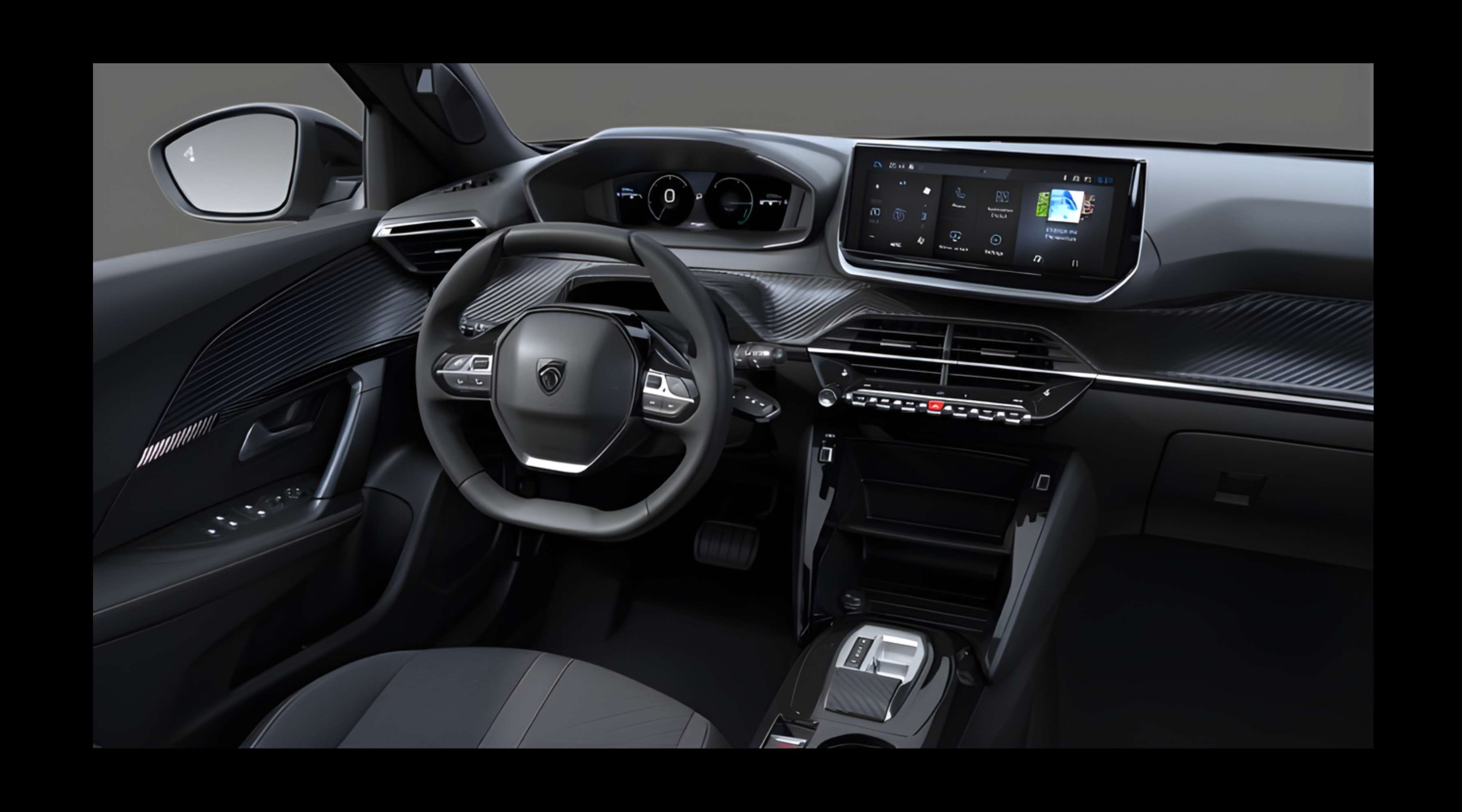 Armaturenbrett eines Peugeot 2008