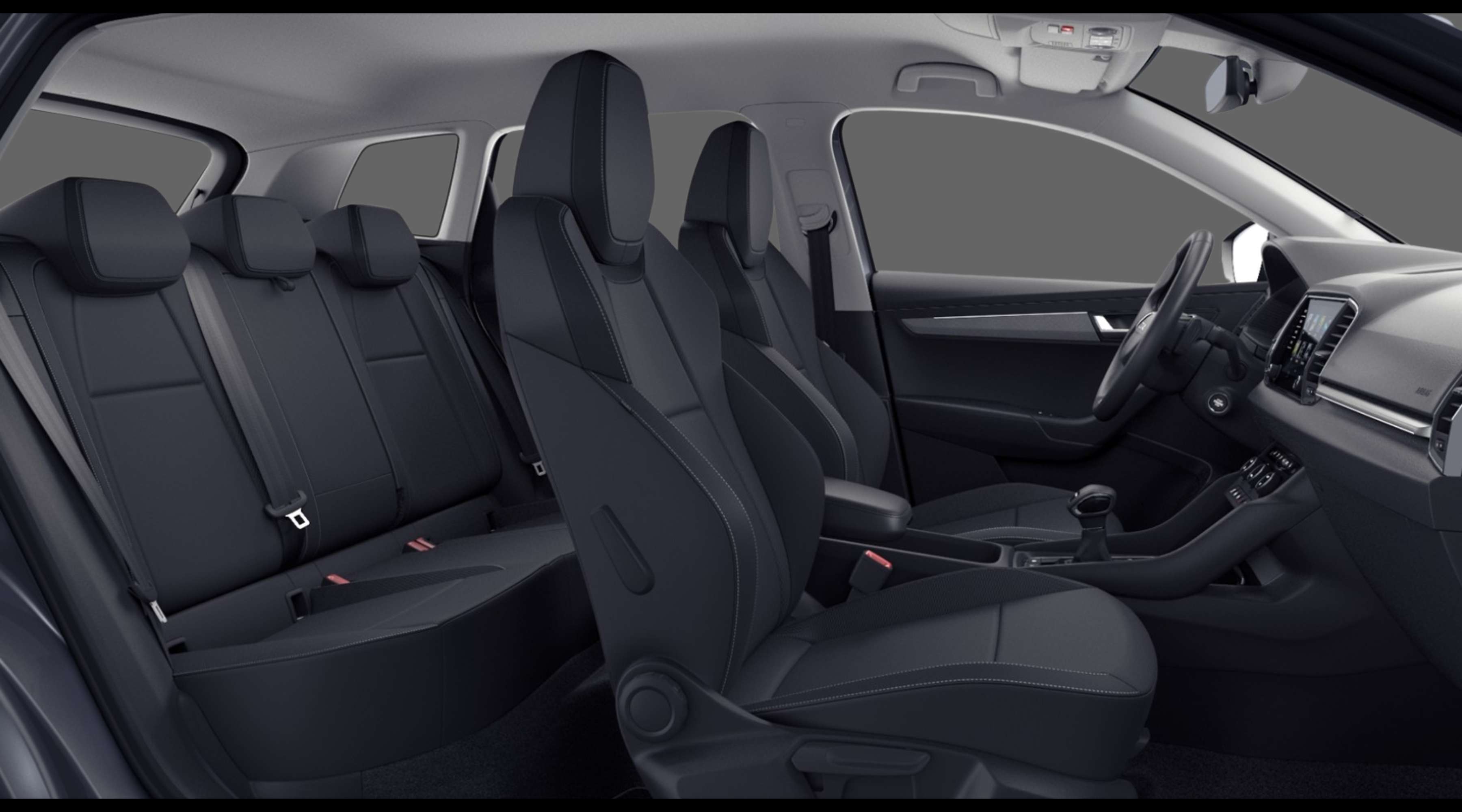 Vordersitze eines Skoda Karoq