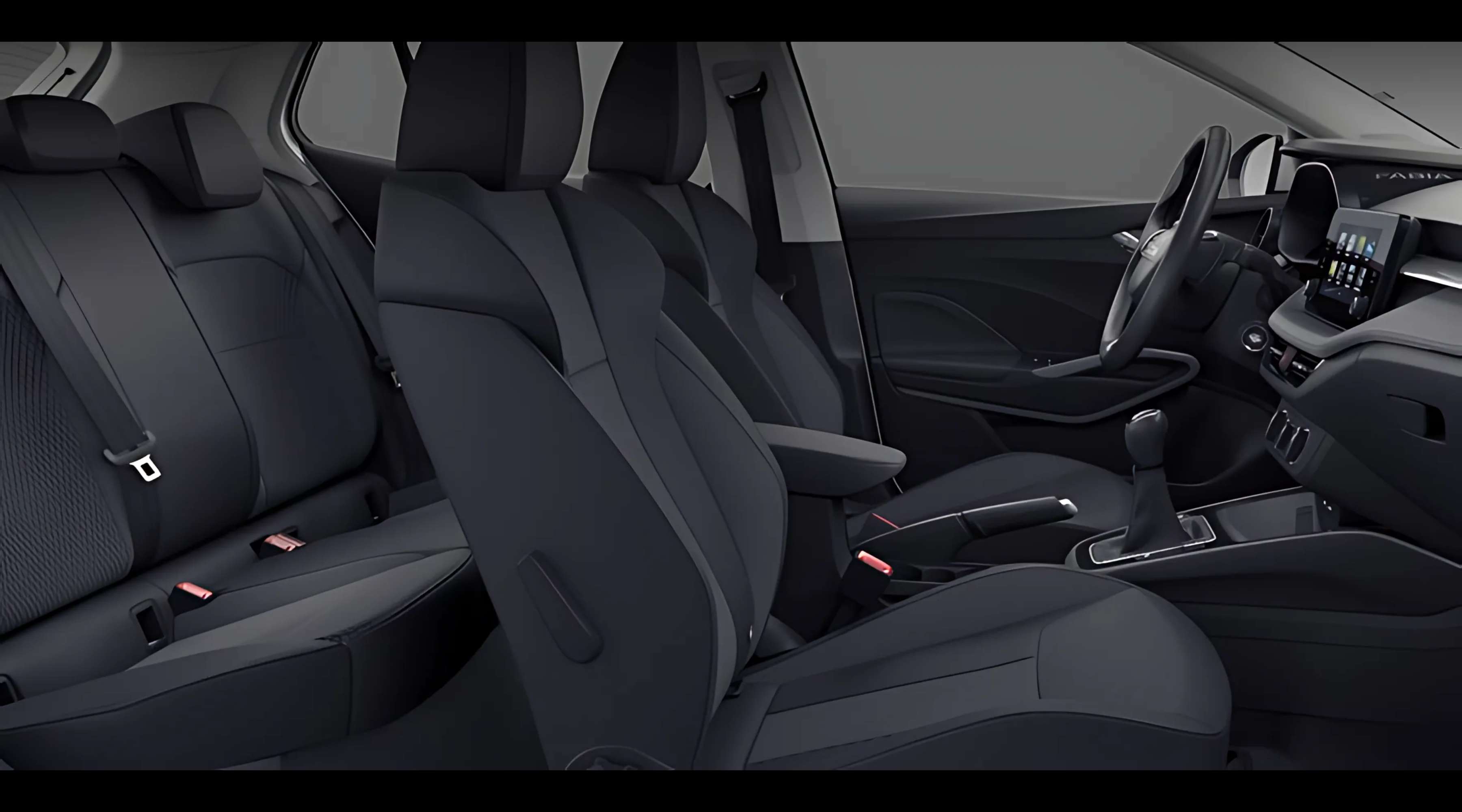 Vordersitze eines Skoda Fabia