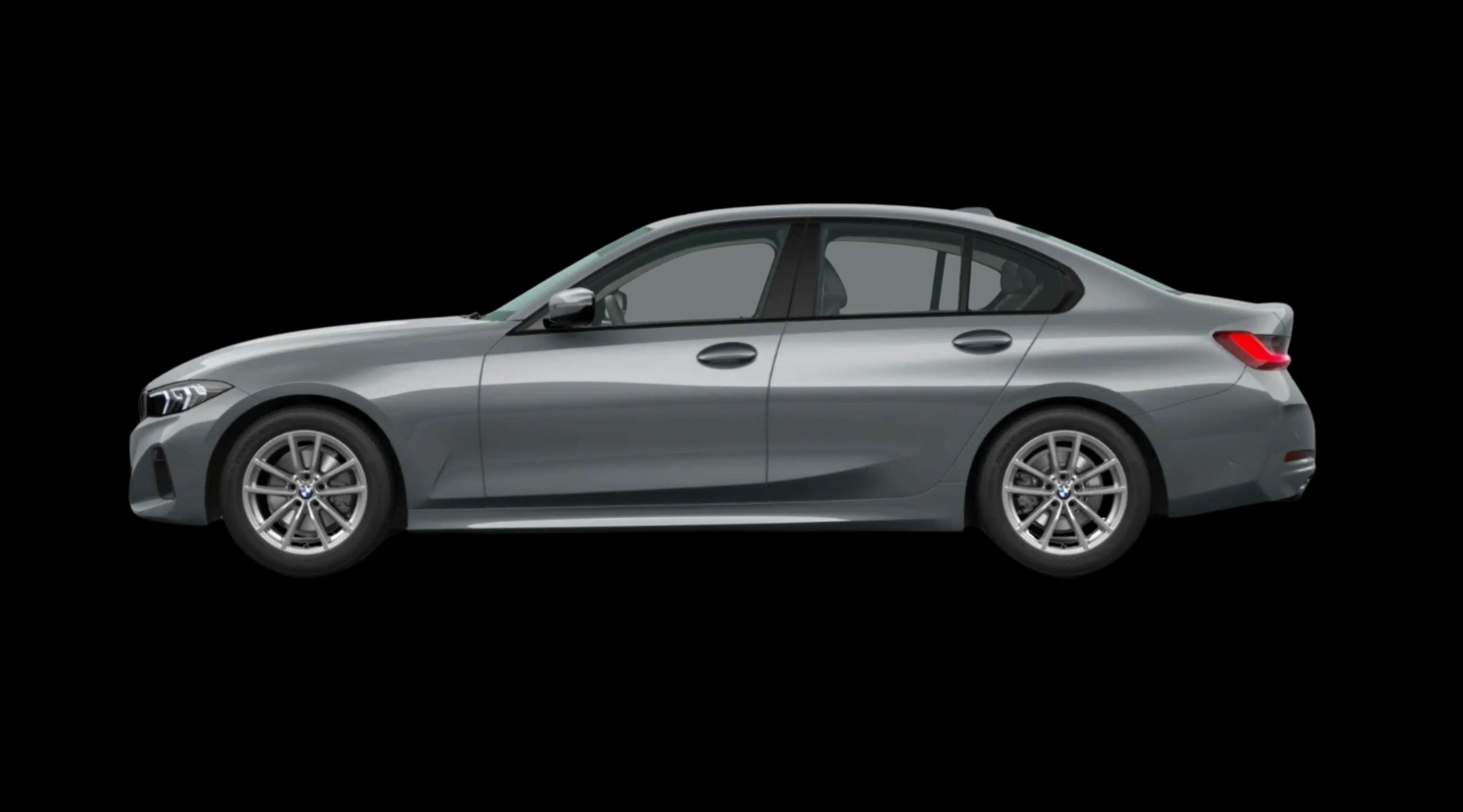 Seitenansicht eines BMW 3er-Reihe