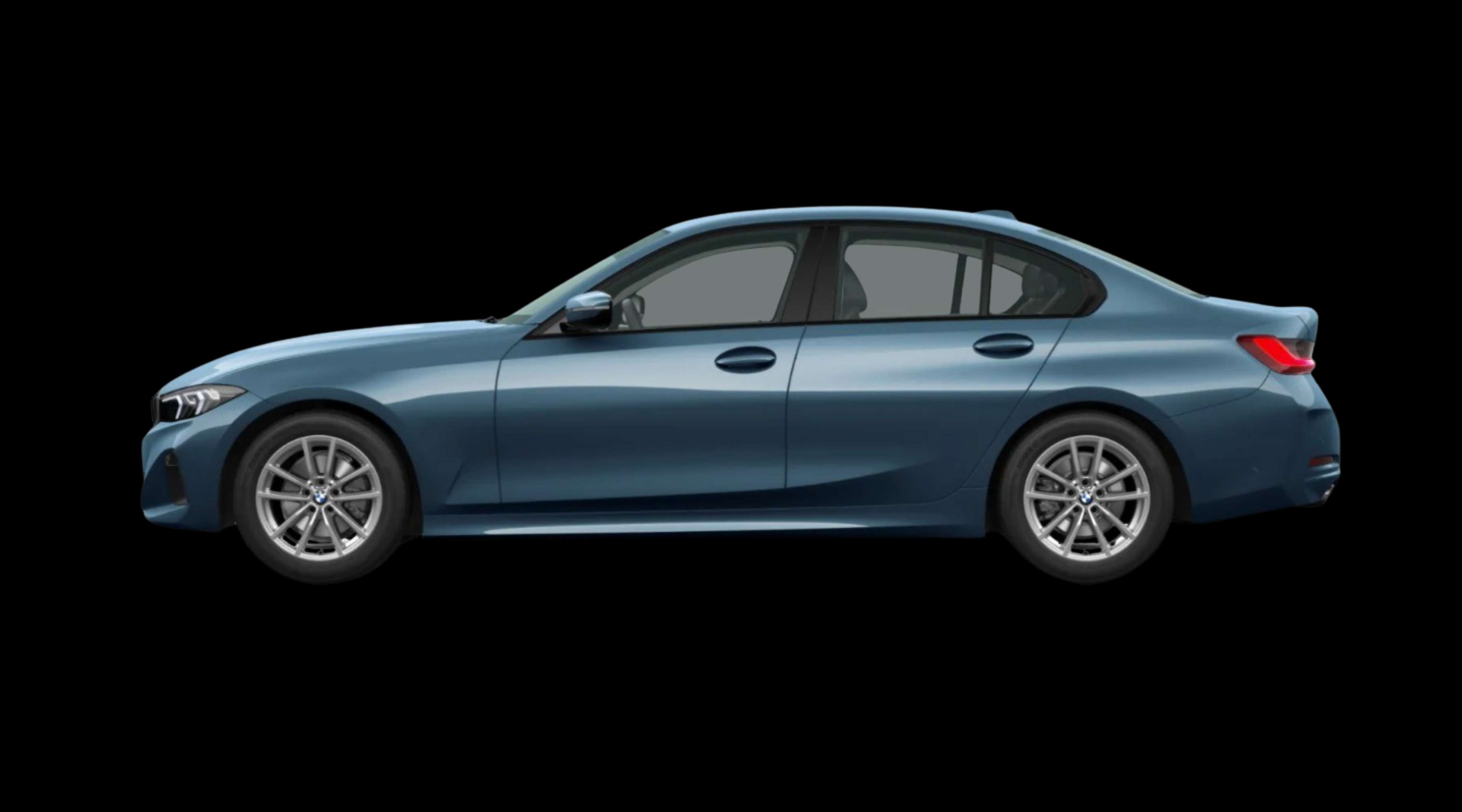 Seitenansicht eines BMW 3er-Reihe