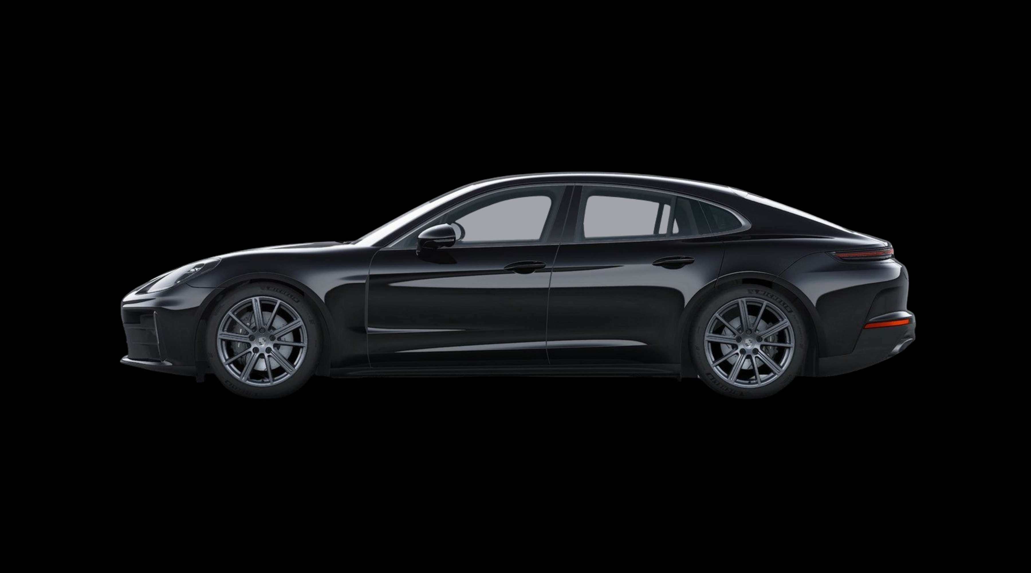 Seitenansicht eines Porsche Panamera