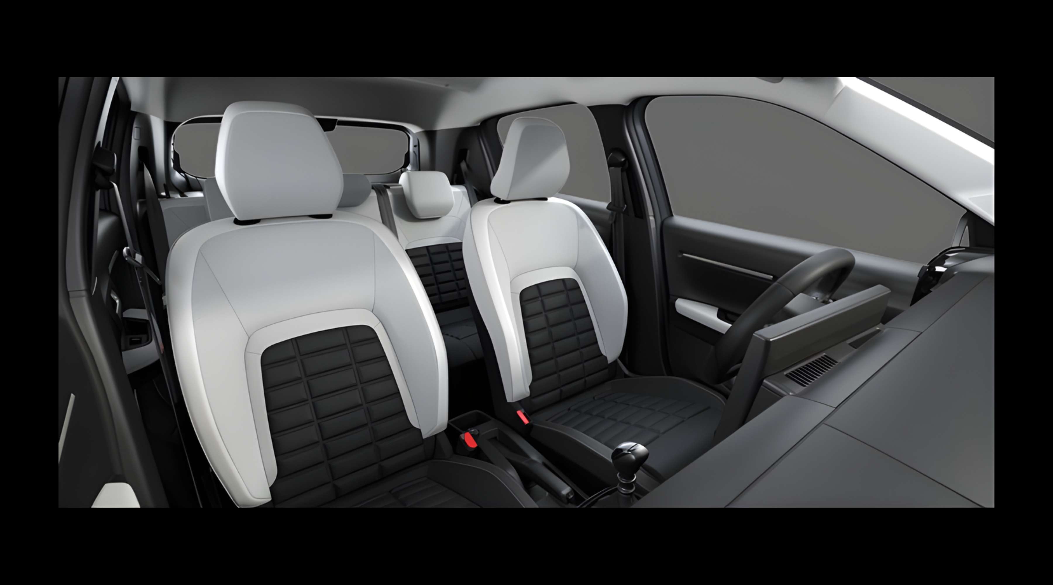 Rücksitzbank eines Citroën C3