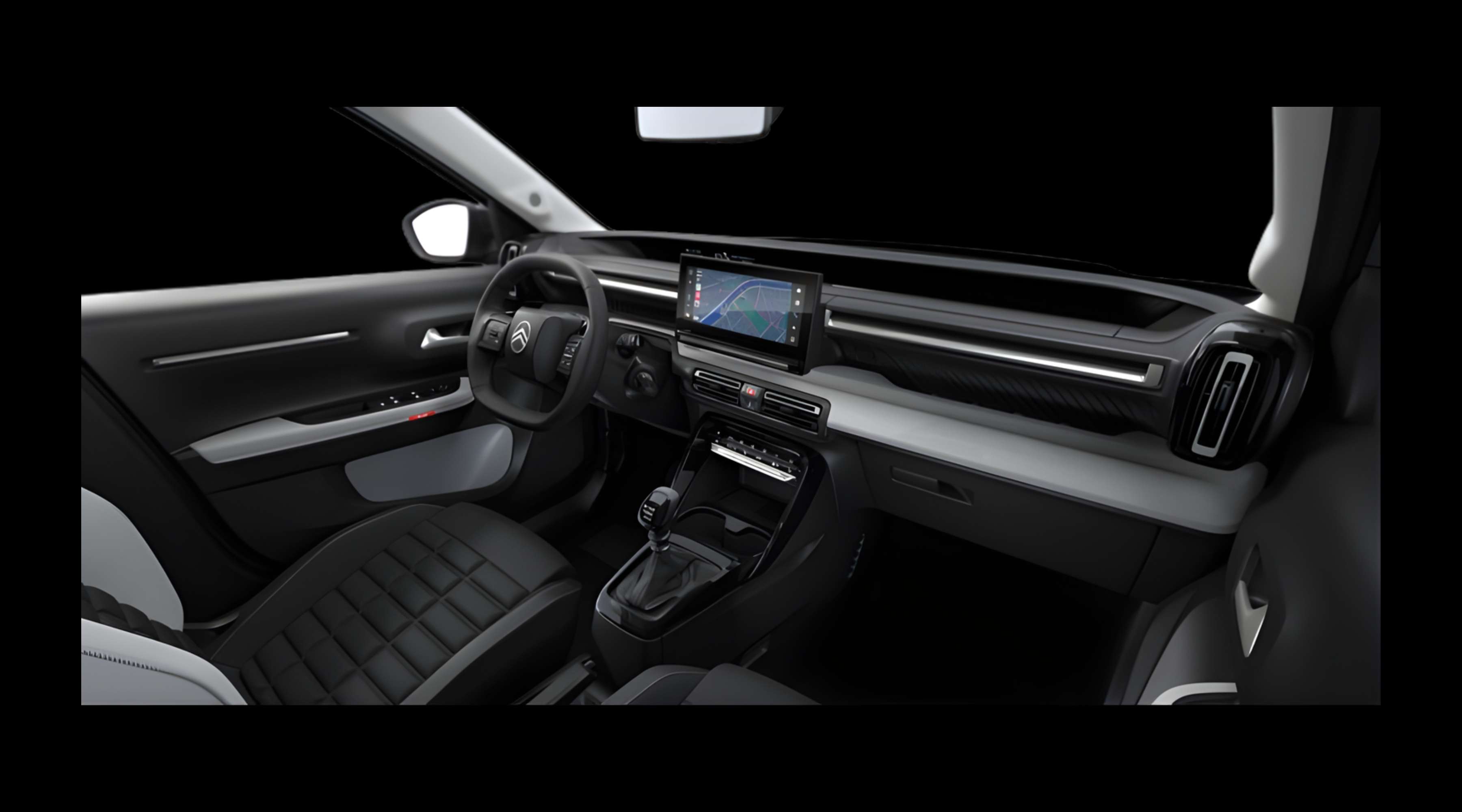 Vordersitze eines Citroën C3