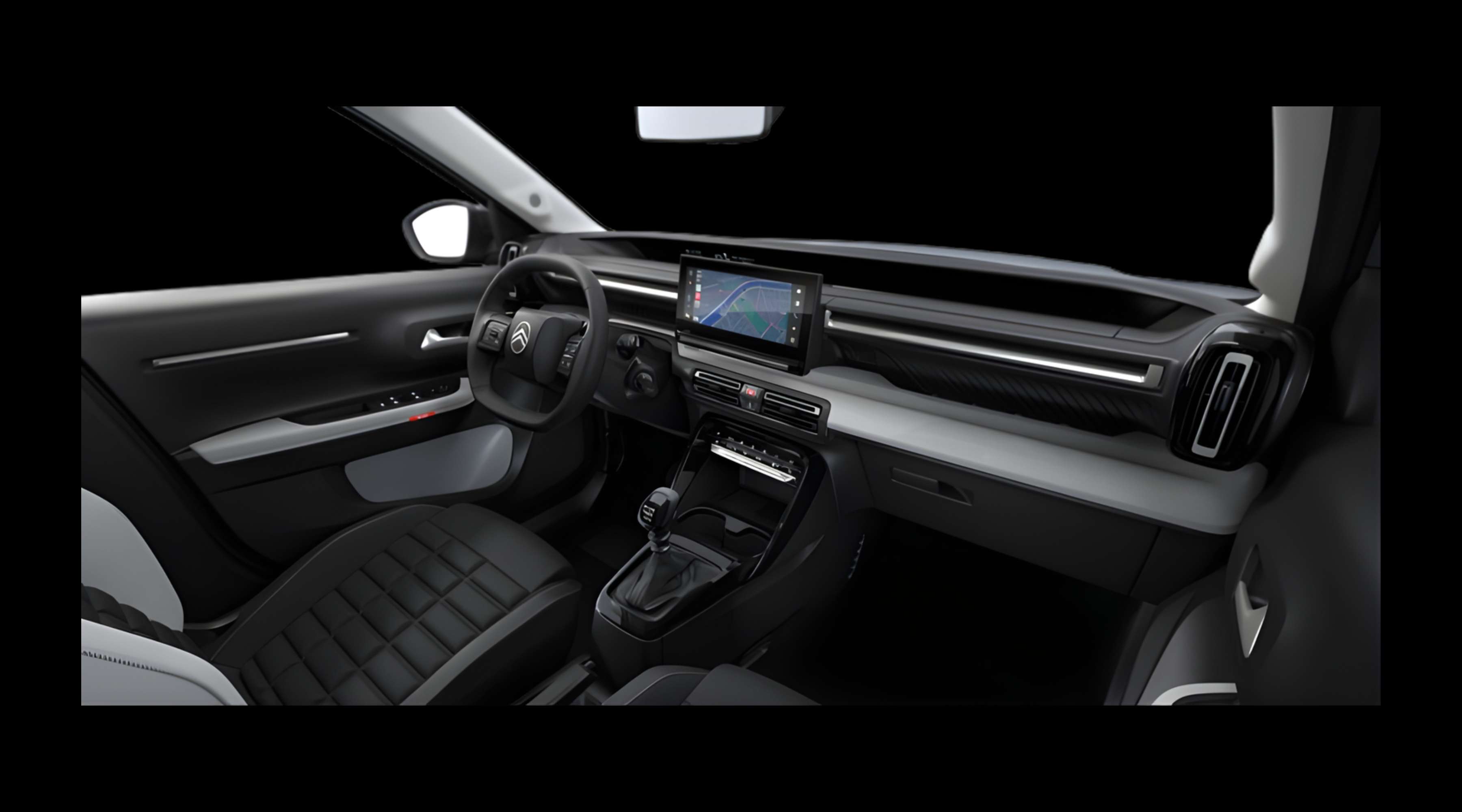 Vordersitze eines Citroën C3